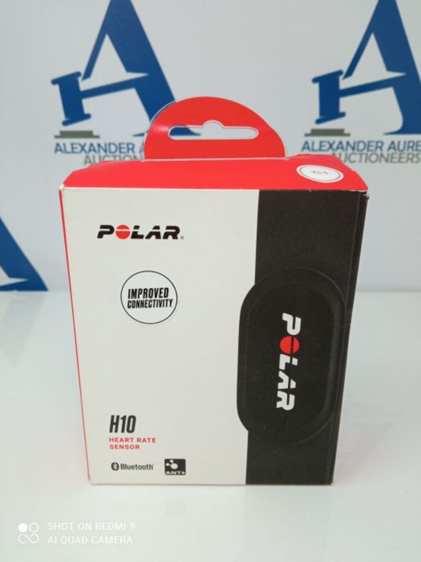 RRP £65.00 Polar Unisex H10 Heart Rate Sensor, Black, X-Small/Small - Image 2 of 3