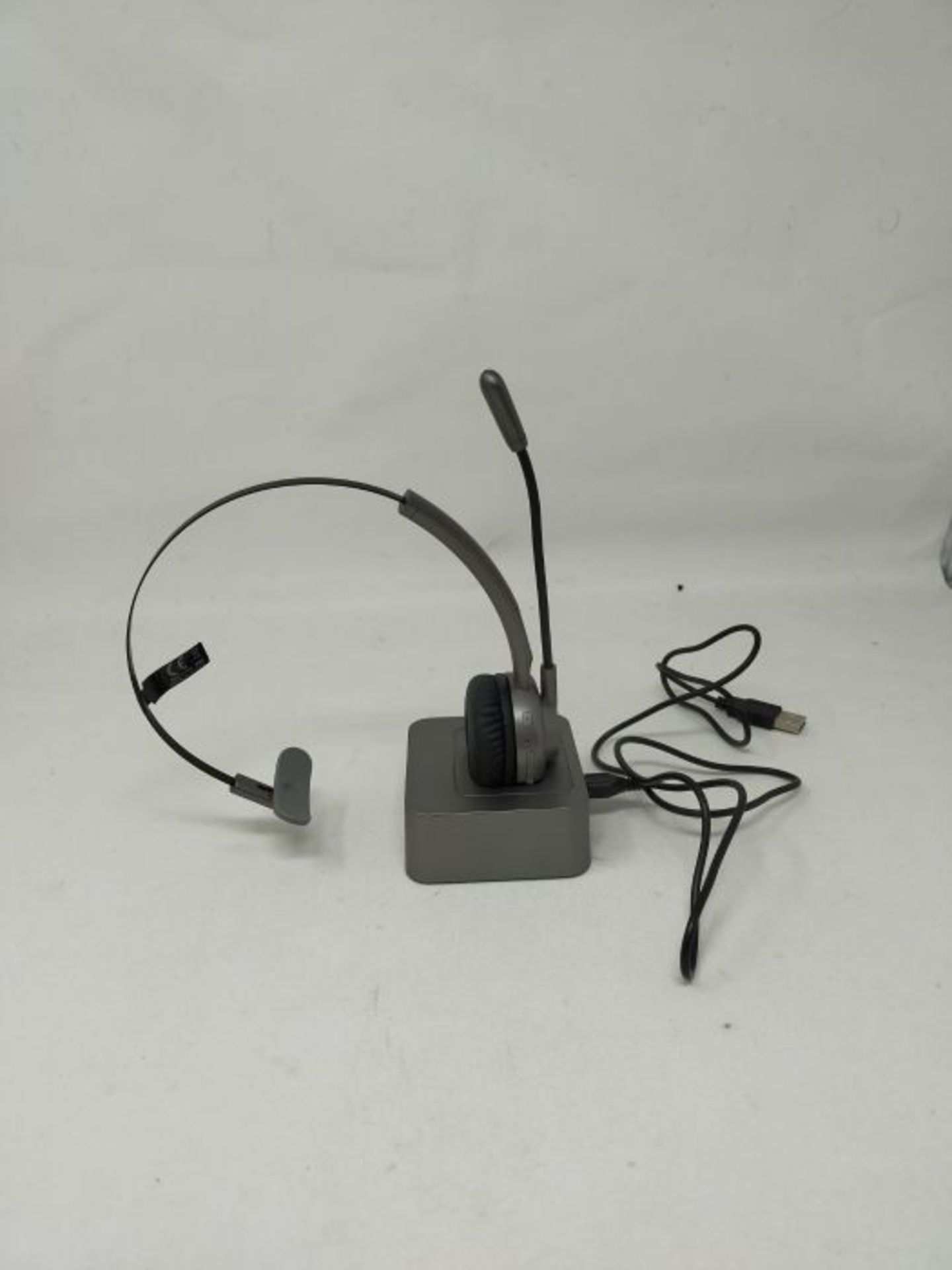 CSL - kabelloses Headset mit Ladestation - Mono Bluetooth Headset mit Mikrofon - USB L - Image 3 of 3