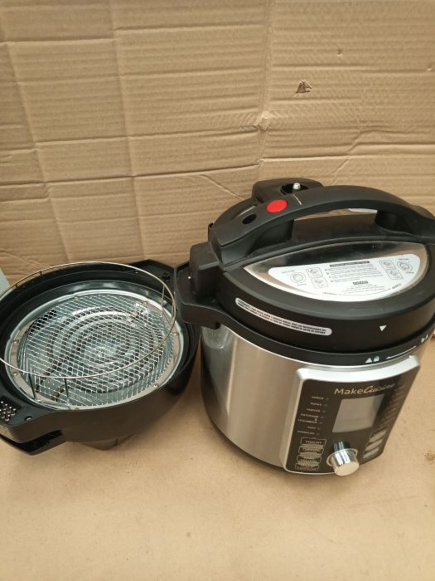 RRP £206.00 MakeCuisine TOPCHEF 2 in 1 Electric programmable pressure cooker and hot air oven Airf - Image 2 of 2