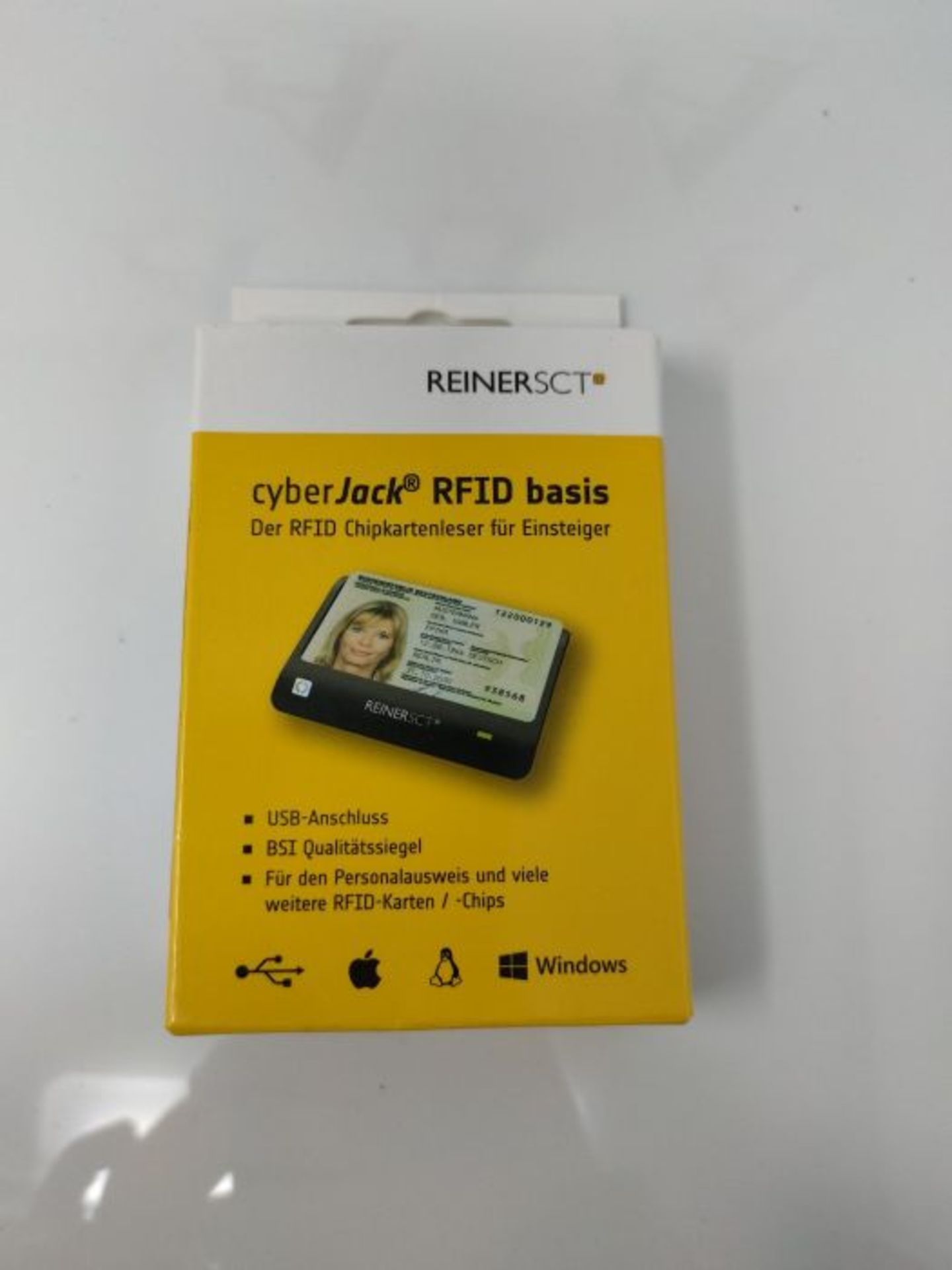 ReinerSCT cyberJack RFID basis - RFID-Leser - USB Black 2718500-100 - Image 2 of 3