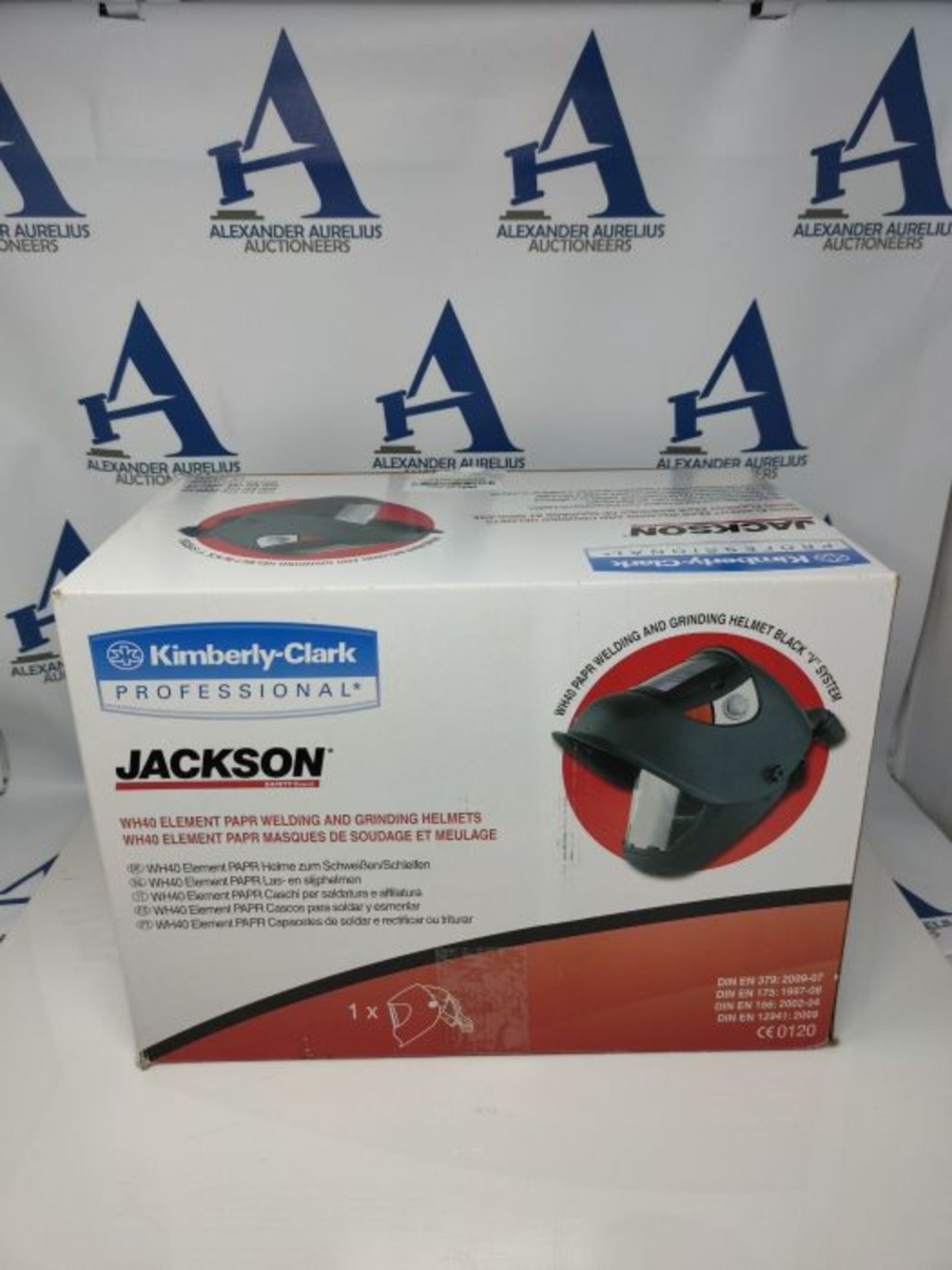 RRP £50.00 Jackson Safety 14220 Quad 500 Premium Multi-Purpose Face shield/Face Guard; Ratcheting - Image 2 of 3
