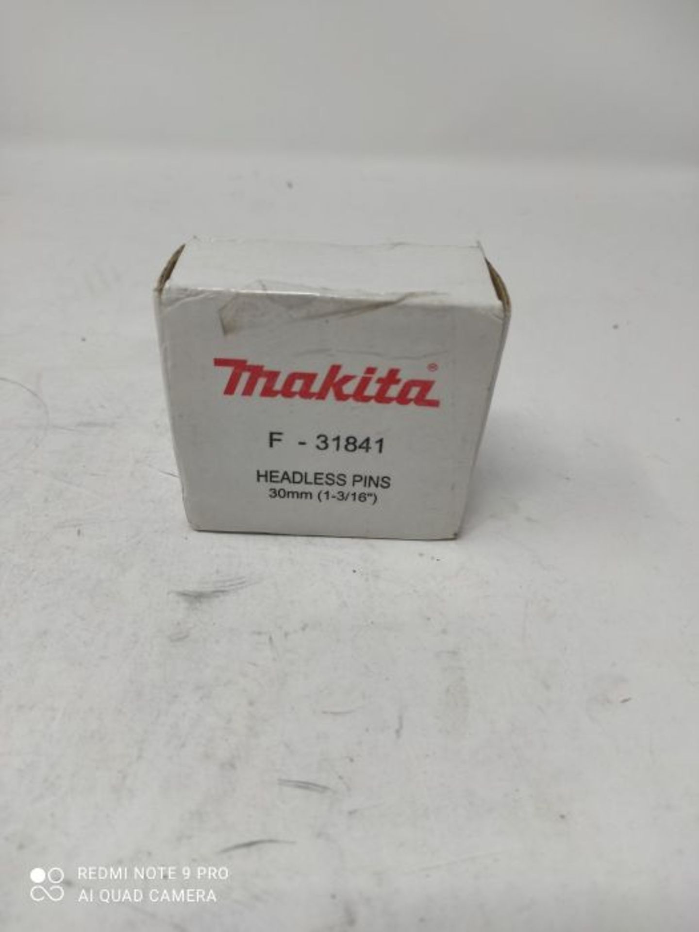 Makita F-31841 - Clavos pin de acero de 30mm para modelo BPT350RFE - Image 2 of 2