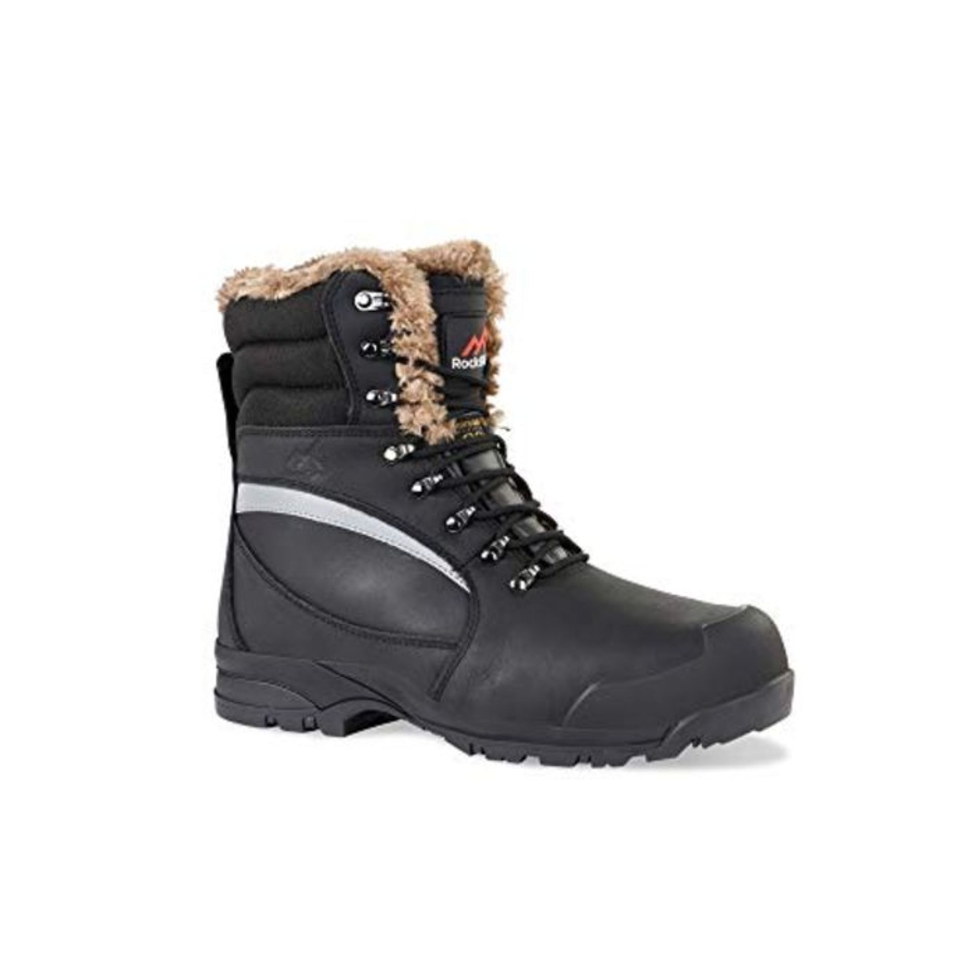 RRP £74.00 Rock Fall RF001 Alaska Freezer Safety Boot Size 8, Black
