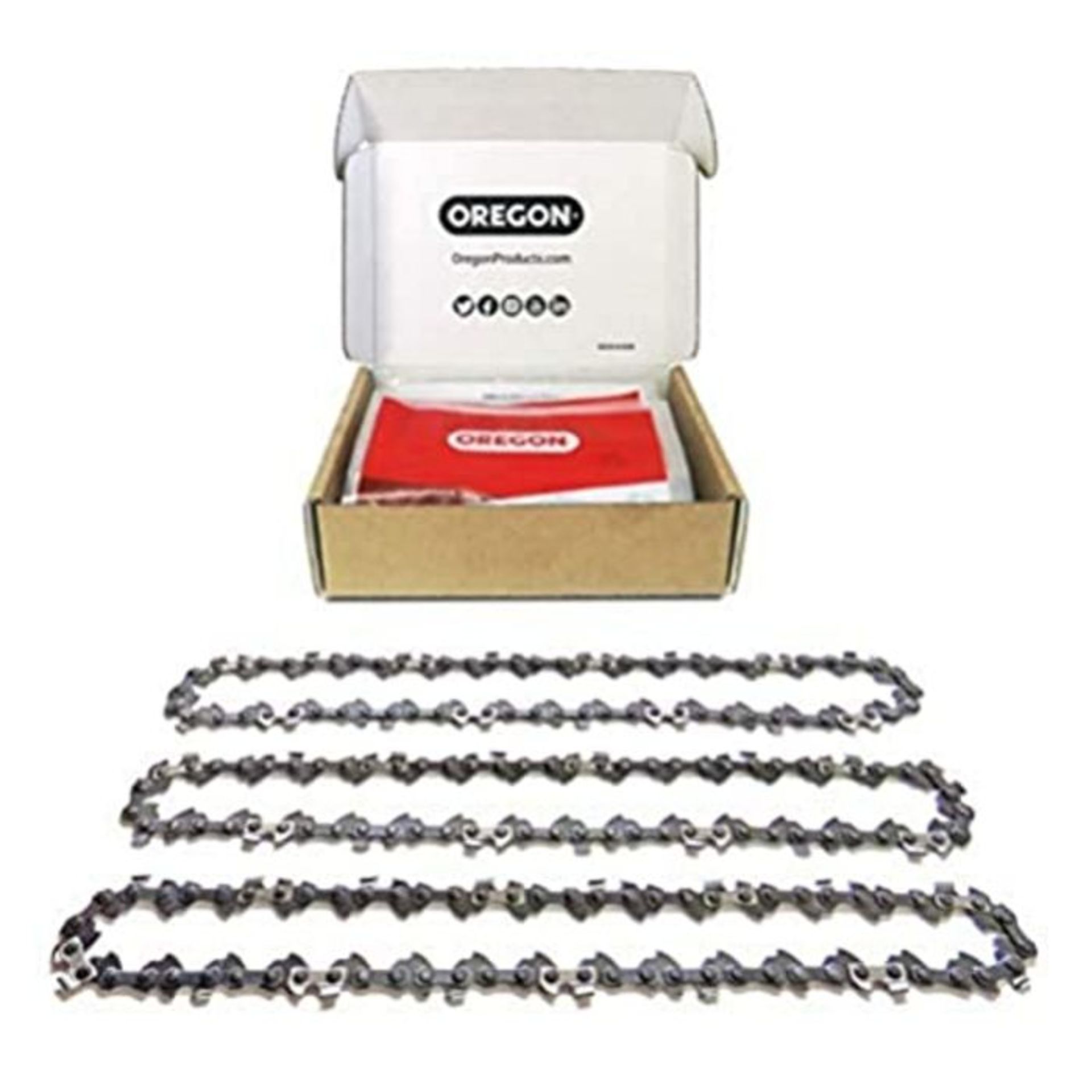 Oregon 3-Pack Pole Saw Chains for 10-Inch (25 cm) Bar - 40 Drive Links â¬  low-ki