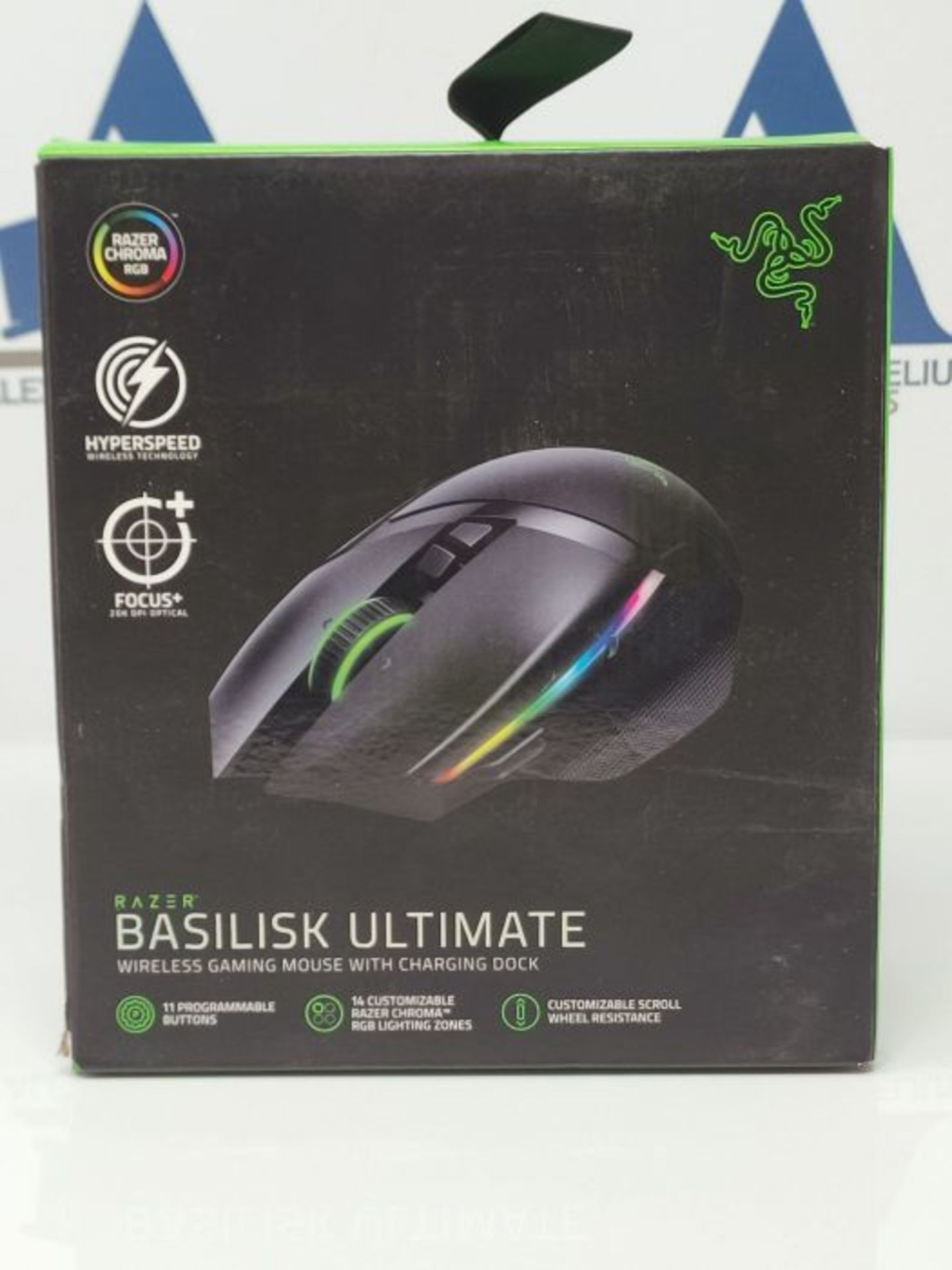 RRP £148.00 Razer Basilisk Ultimate with Charging Station - Wireless Gaming Mouse (11 Programmable - Image 2 of 3