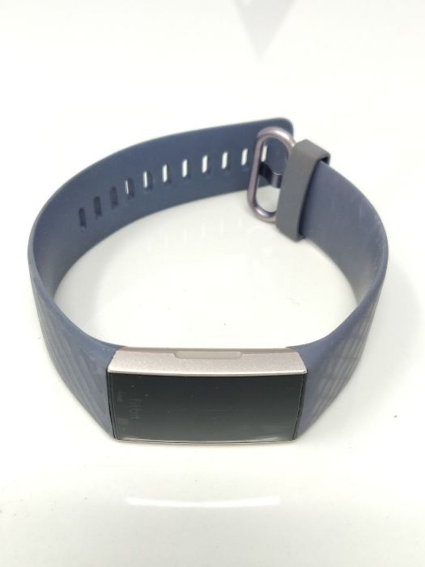 RRP £151.00 Fitbit Charge 3 Advanced Fitness Tracker with Heart Rate, Swim Tracking & 7 Day Batter - Image 2 of 2