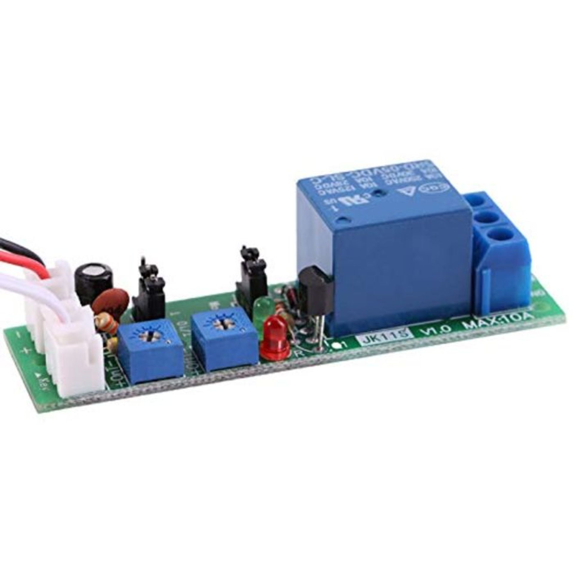 DC Timer Module,5V 12V 24V Adjustable Cycle Timer Delay On/Off Switch Relay Module(DC