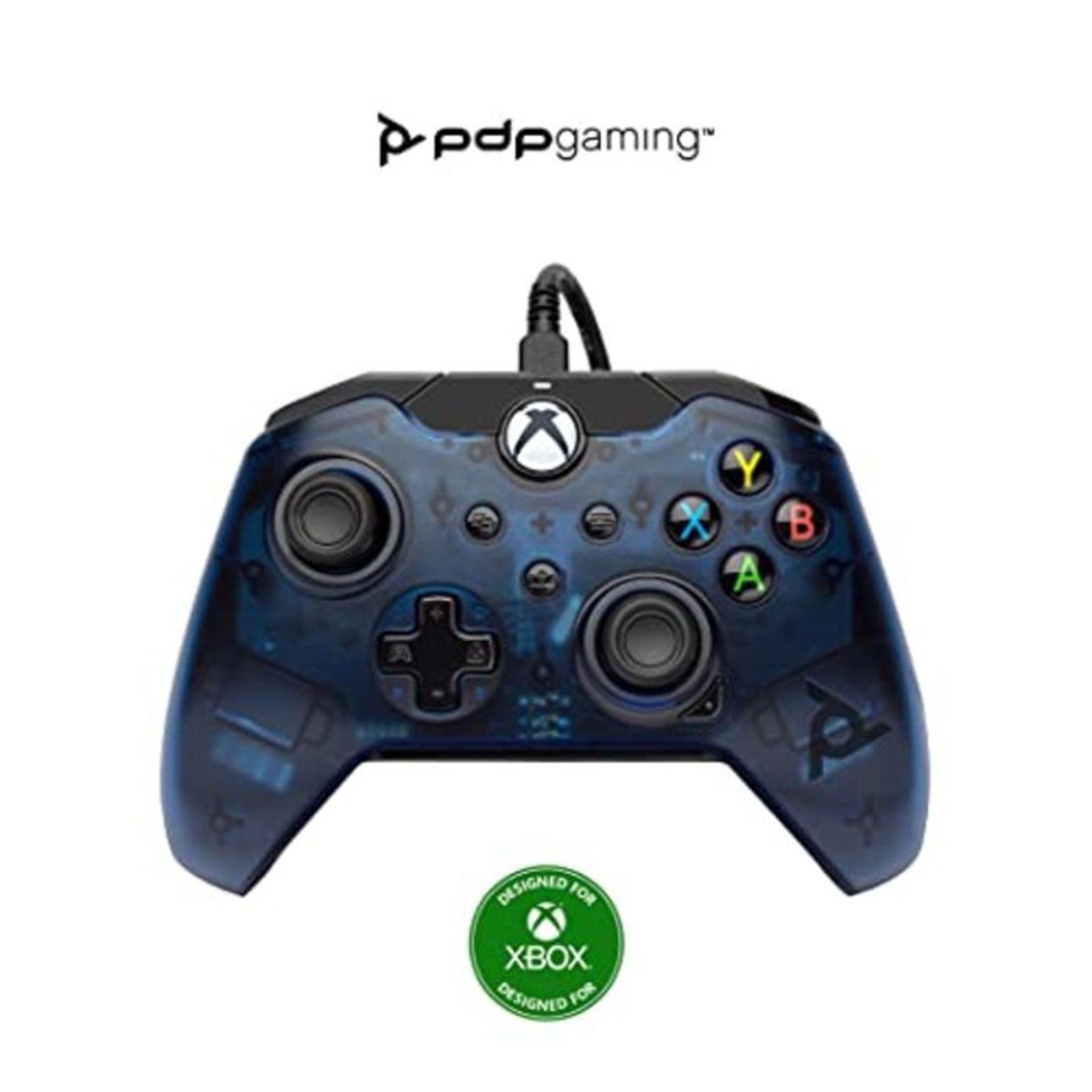 PDP Wired Game Controller - Xbox Series X|S, Xbox One, PC/Laptop Windows 10, Steam Gam