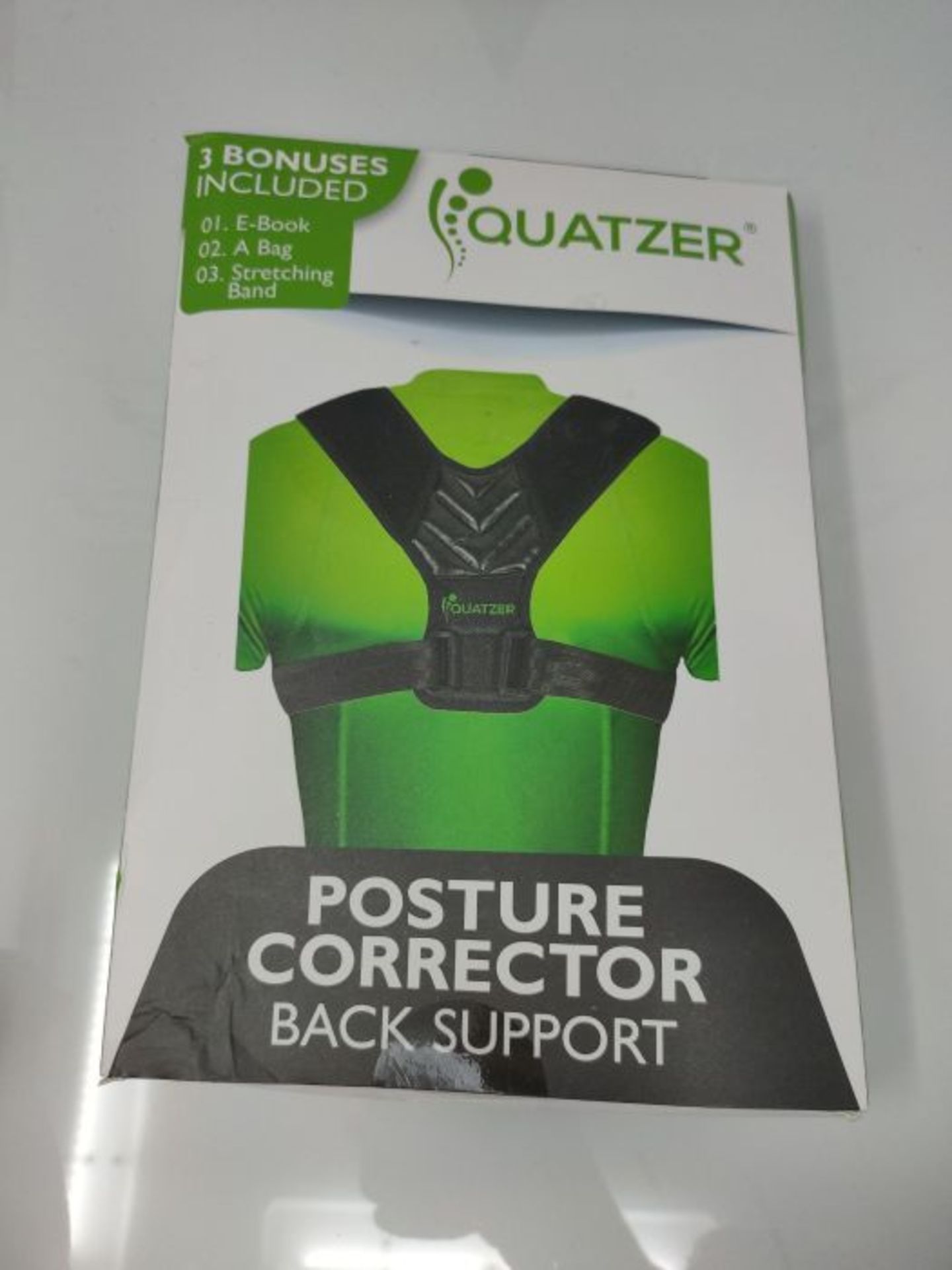 Corrector de postura para espalda Hombre y Mujer - Faja dorsal ajustable para hombros - Image 2 of 3