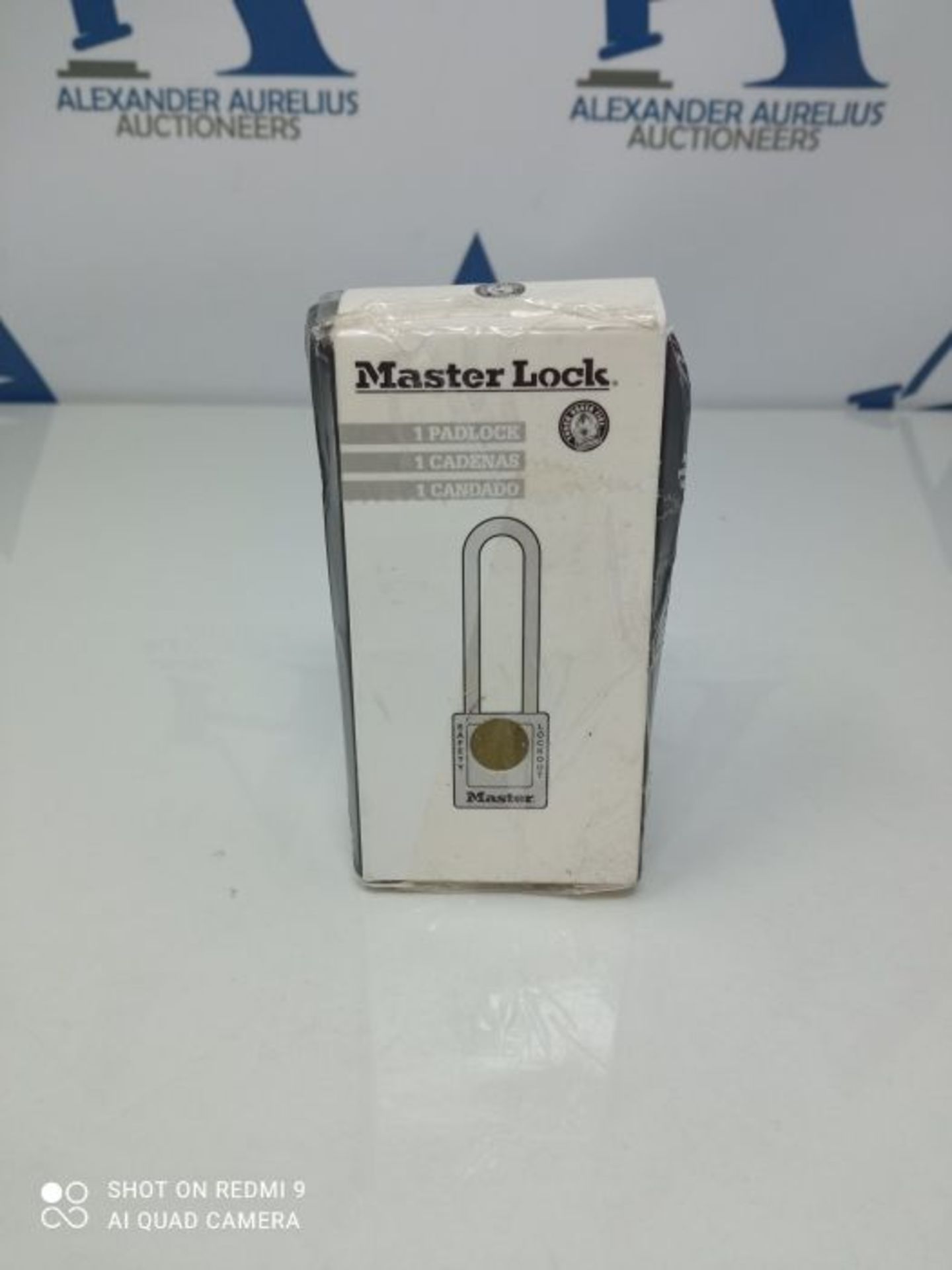 [INCOMPLETE] Master Lock ML410YLW Keyed Different Padlock, Yellow - Image 2 of 3