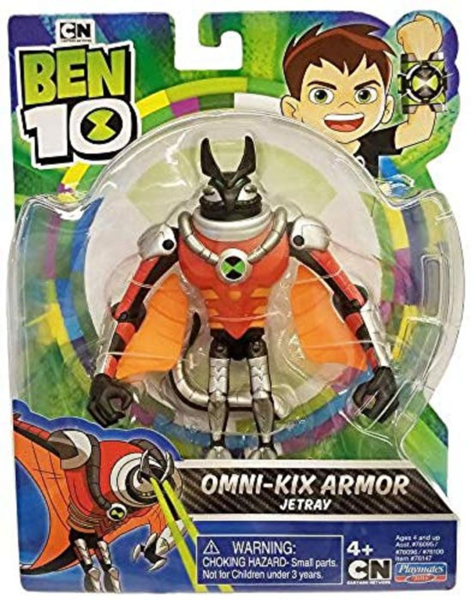 Ben 10 BEN47B10 Action Figure-Jetray