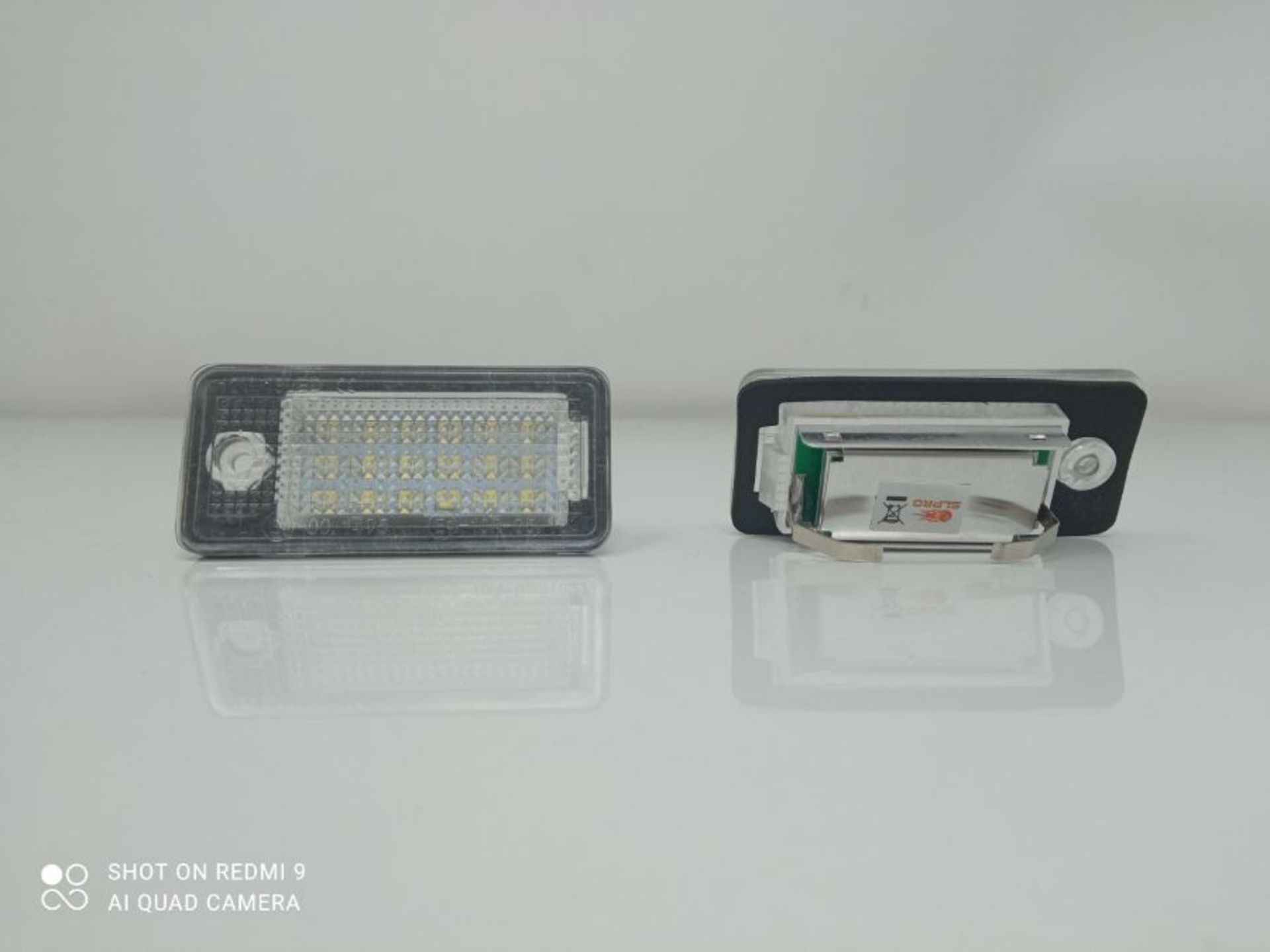 Kfz Dog LED Kennzeichenbeleuchtung | eingebauter CAN-Bus-Widerstand | kompatibel mit d - Image 2 of 2