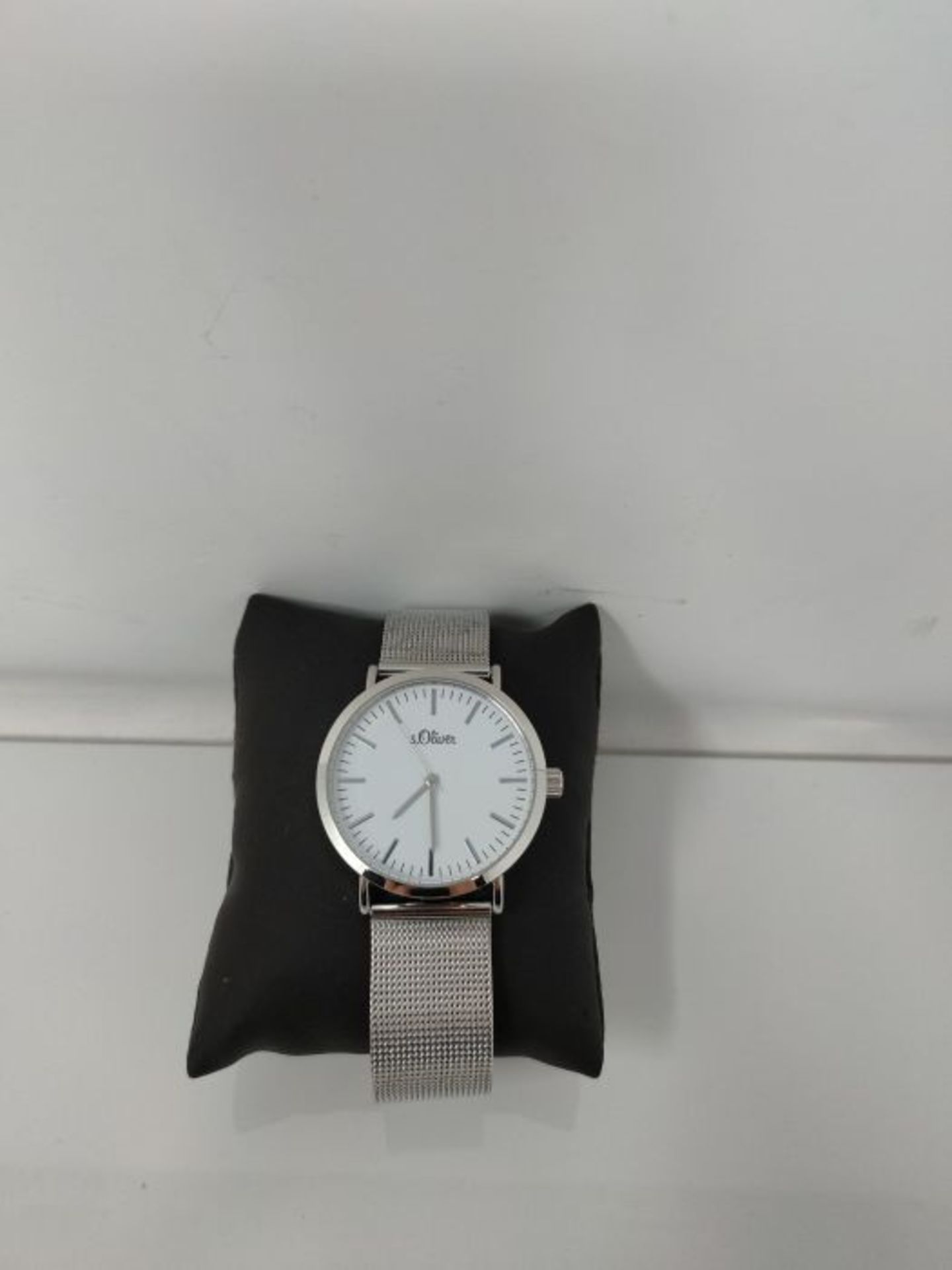 s.Oliver Damen Analog Quarz Armbanduhr mit Edelstahlarmband SO-3145-MQ - Image 3 of 3