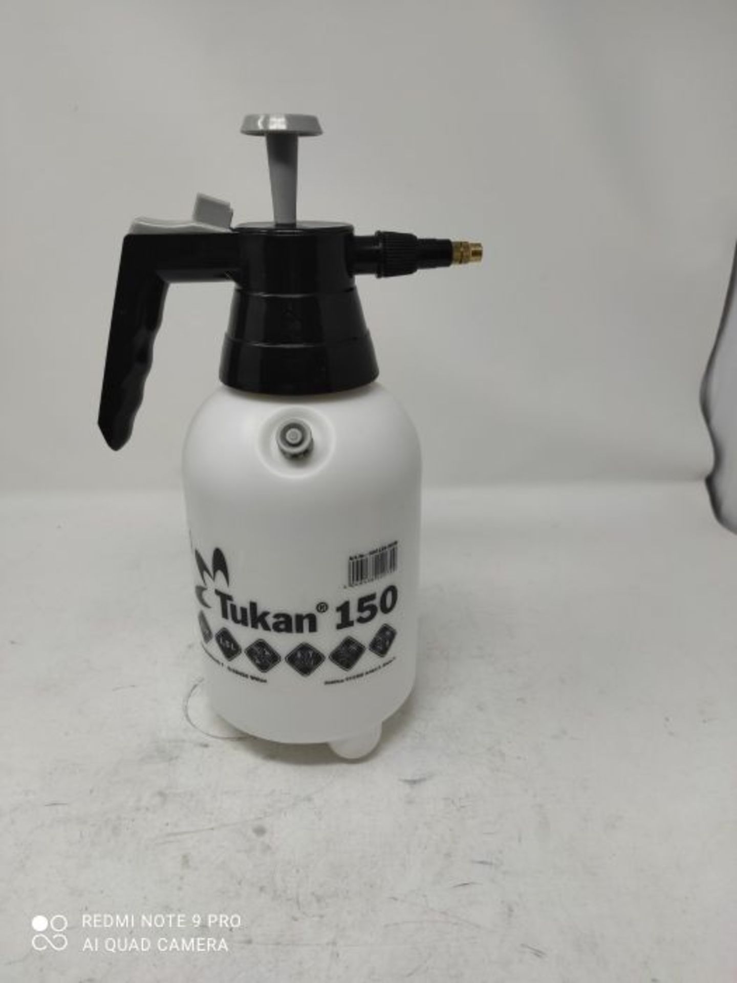 Tukan 000129.0000 150, 1.5 Sprayer with Adjustable Brass Nozzle and Pressure Valve - Image 2 of 2