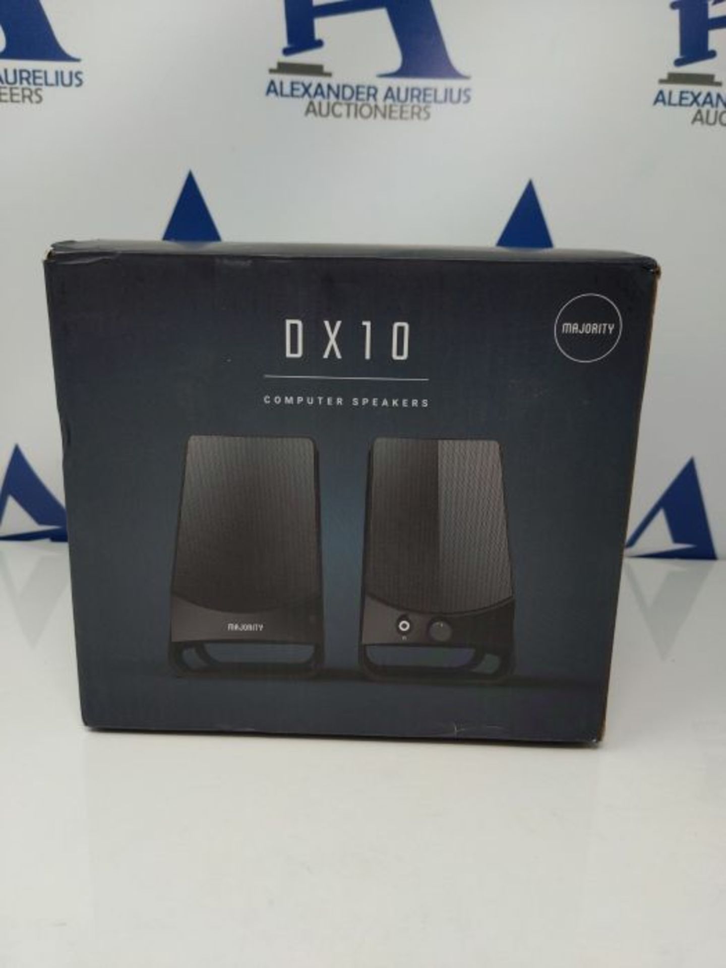 MAJORITY DX10 PC Speakers | 10W Power for USB Plug and Play | Classic Black with multi - Image 2 of 3