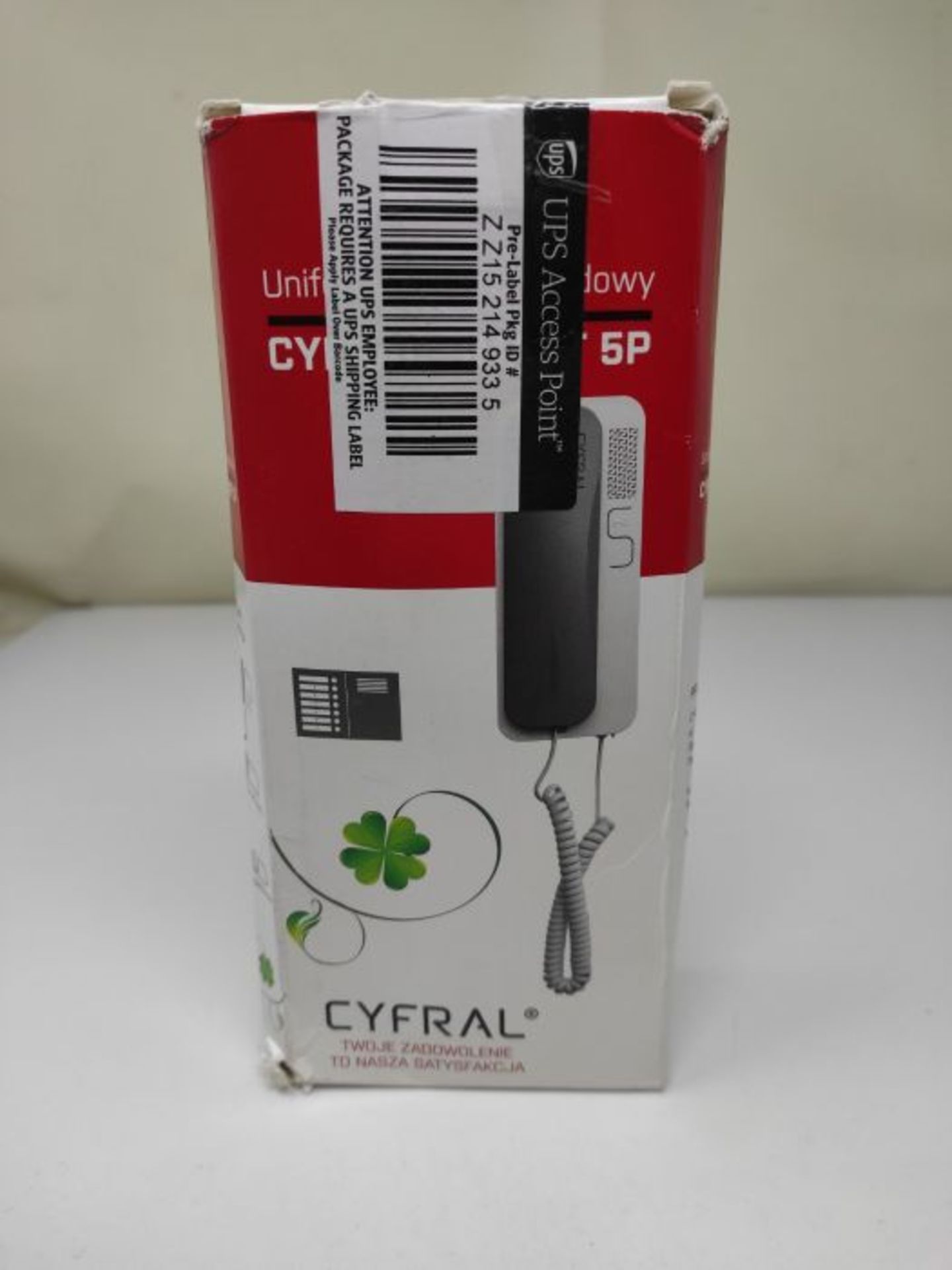 Cyfral Smart 5P Universal Home Phone 4 Plus N, 4, 5, 6 Wire System - Image 2 of 3