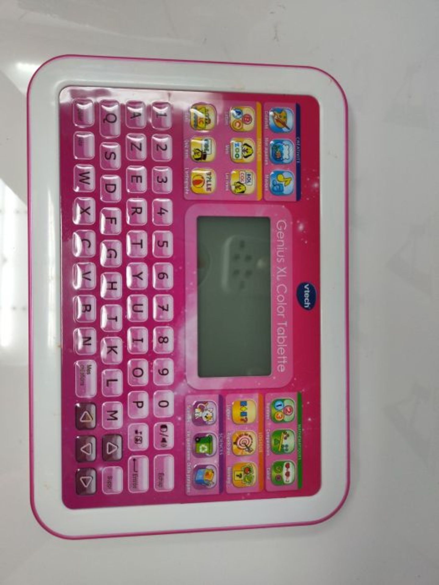 Vtech - 155255 - Ordinateur Pour Enfant - Tablette - Genius Xl - Rose - Version FR - Image 2 of 3