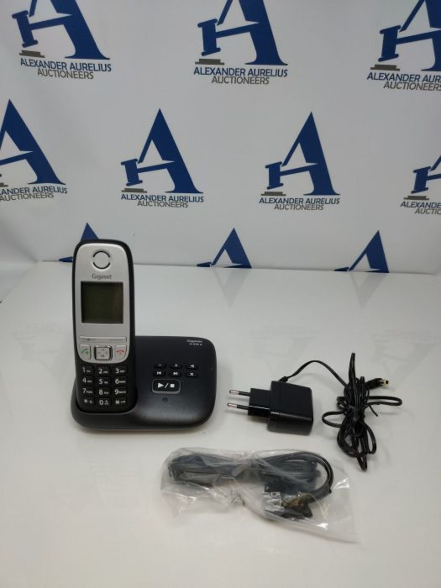 Gigaset A415A, Schnurloses Telefon DECT mit Anrufbeantworter, Freisprechfunktion, Kurz - Image 2 of 2