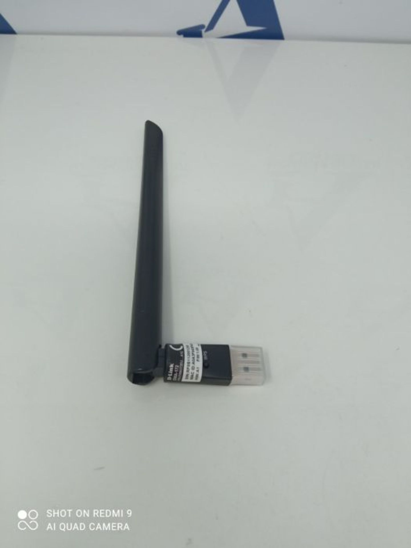 D-Link DWA-172 Wireless USB Adapter (AC600 Dual Band, unterstützt WPA2-Verschlüsselu - Image 3 of 3