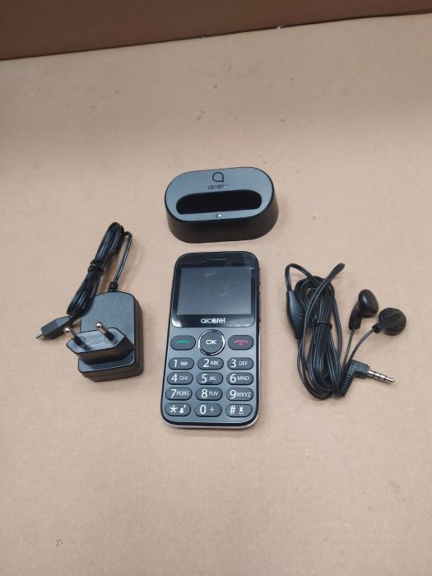 Alcatel 2019G - Mobile Phone Metallic Silver - Image 3 of 3