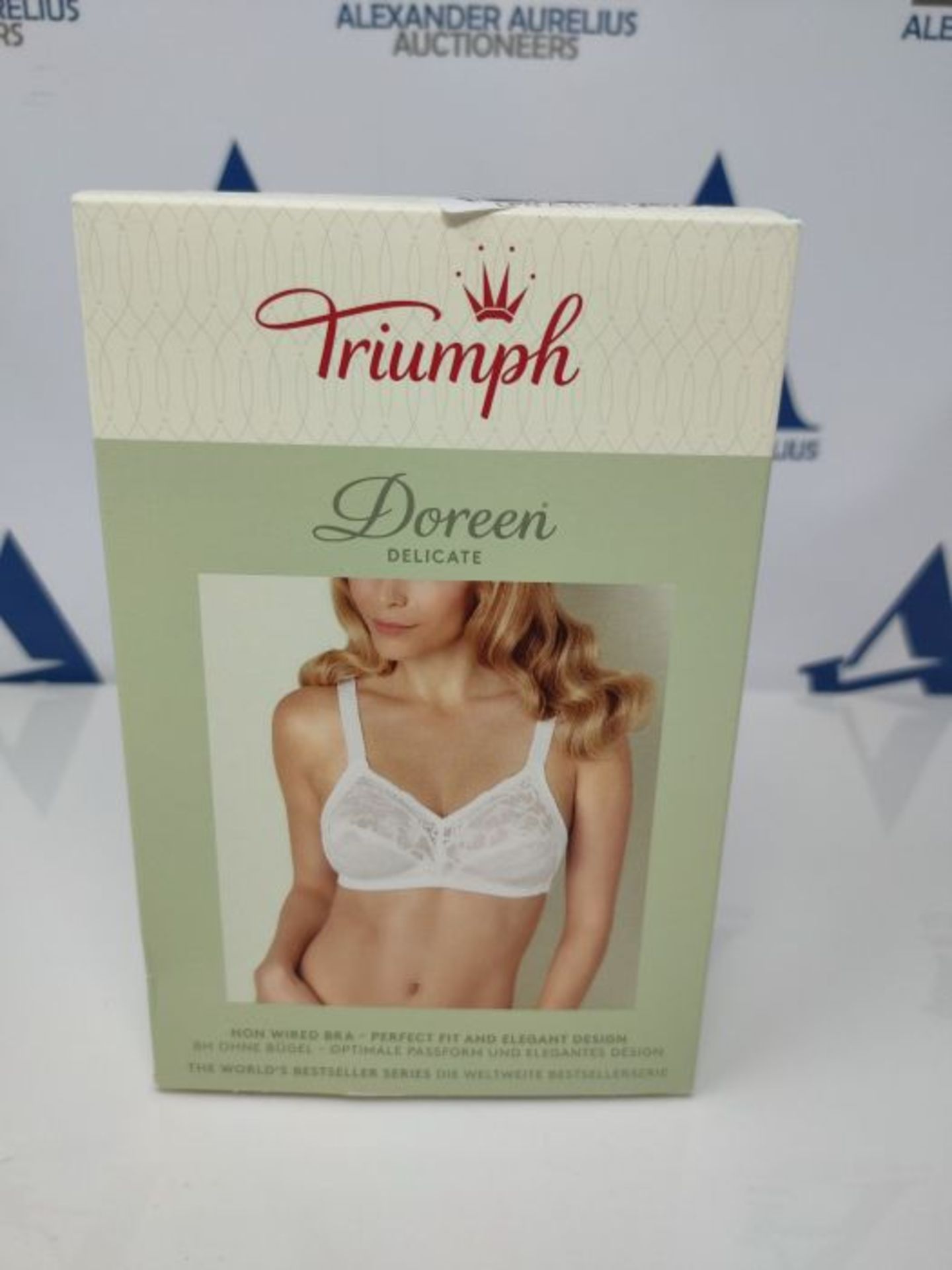 Triumph Women's Delicate Doreen N Non-Wired Bra, White, 40C - Image 2 of 3