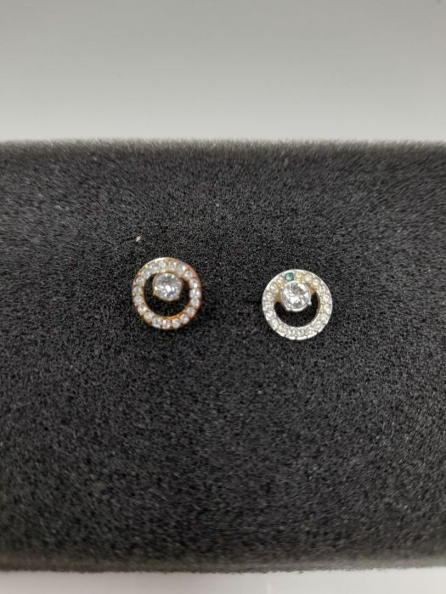 [INCOMPLETE] Swarovski Women's Creativity Stud Earrings Set of White Swarovski Earring - Image 2 of 3