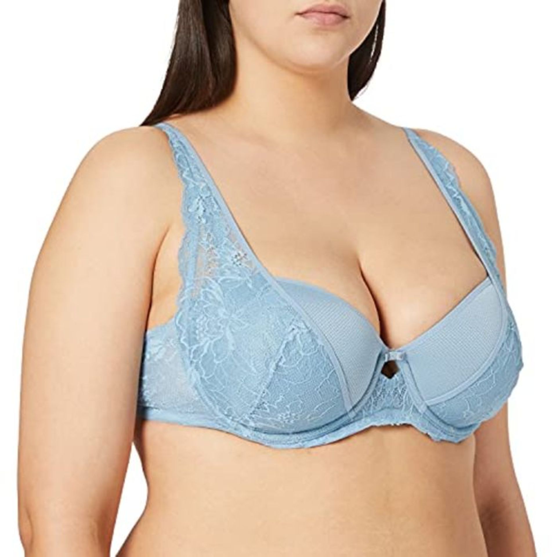 Triumph Women's Amourette Charm WP03 Wired Padded Bra, Faded Denim, 40D