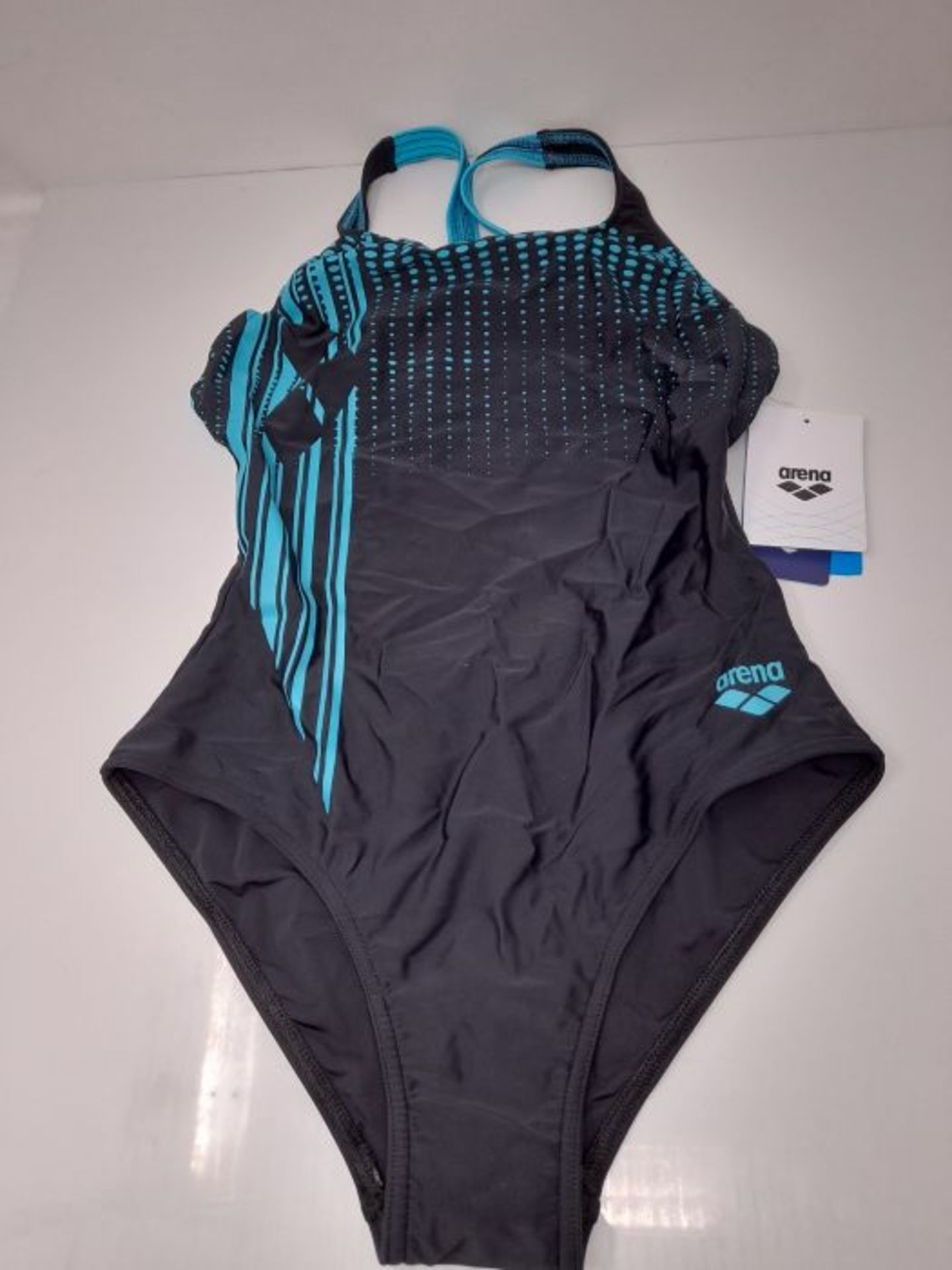 ARENA Damen W Crosscut Swim Pro Back One Piece Badeanz ge, Black-martinica, 36 EU - Image 3 of 3