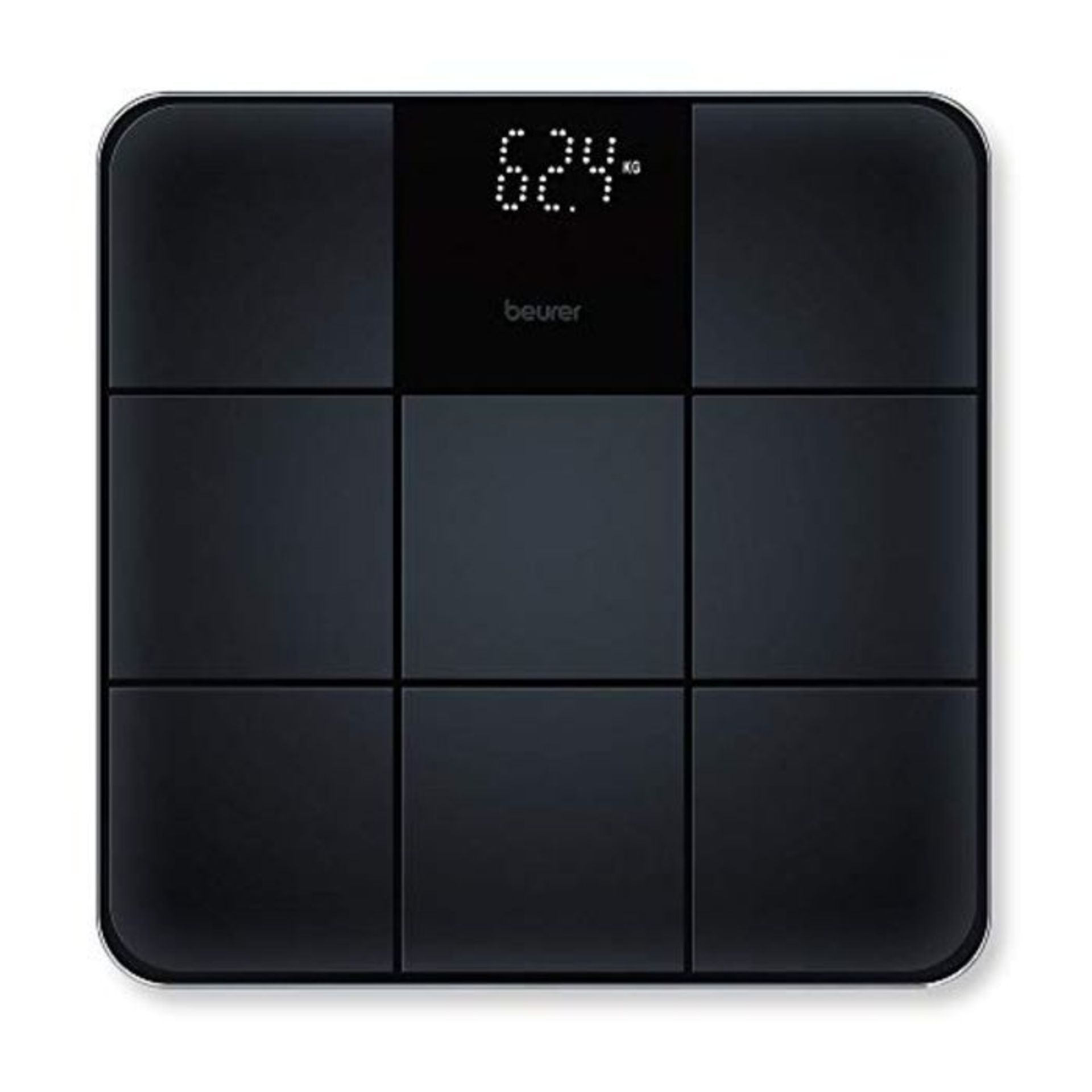 Beurer GS235 Bathroom Scale with Sleek Non-Slip Tile Effect Surface