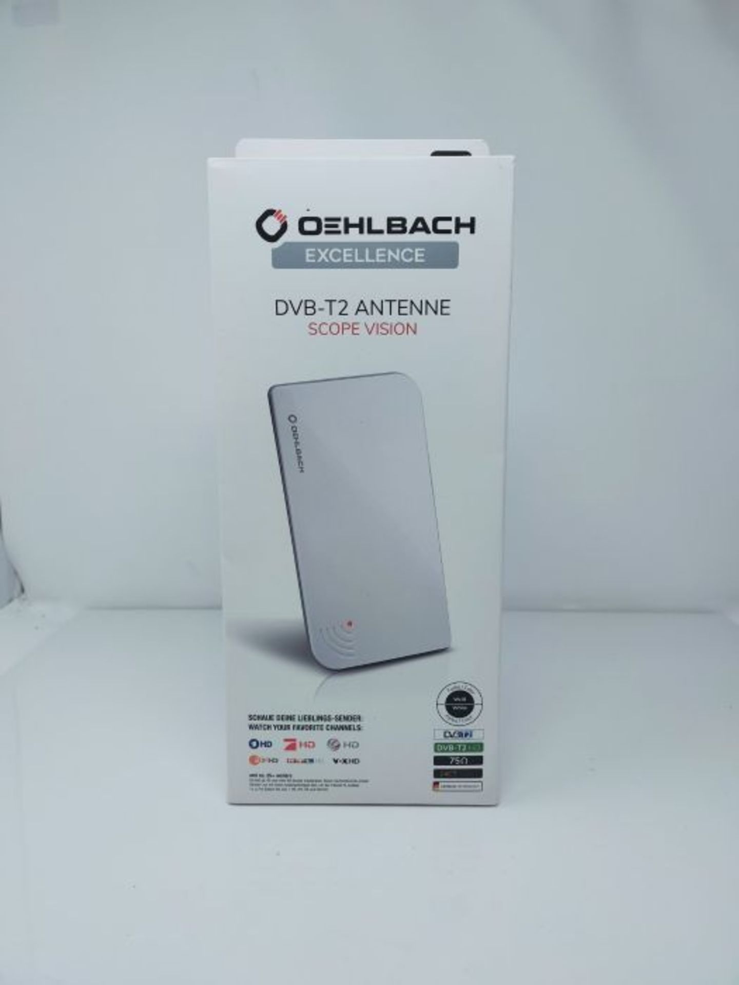 Oehlbach Scope Vision DVB-T2 HD Antenna - Digital Indoor Antenna - USB Power - Active - Image 2 of 3