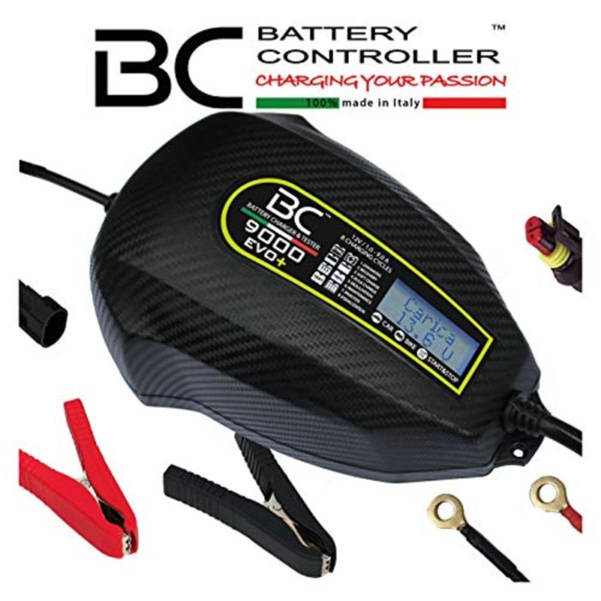 RRP £101.00 BC Battery Controller 700BC9000EP Cargador Mantenedor Digital/LCD, Comprobador Alterna