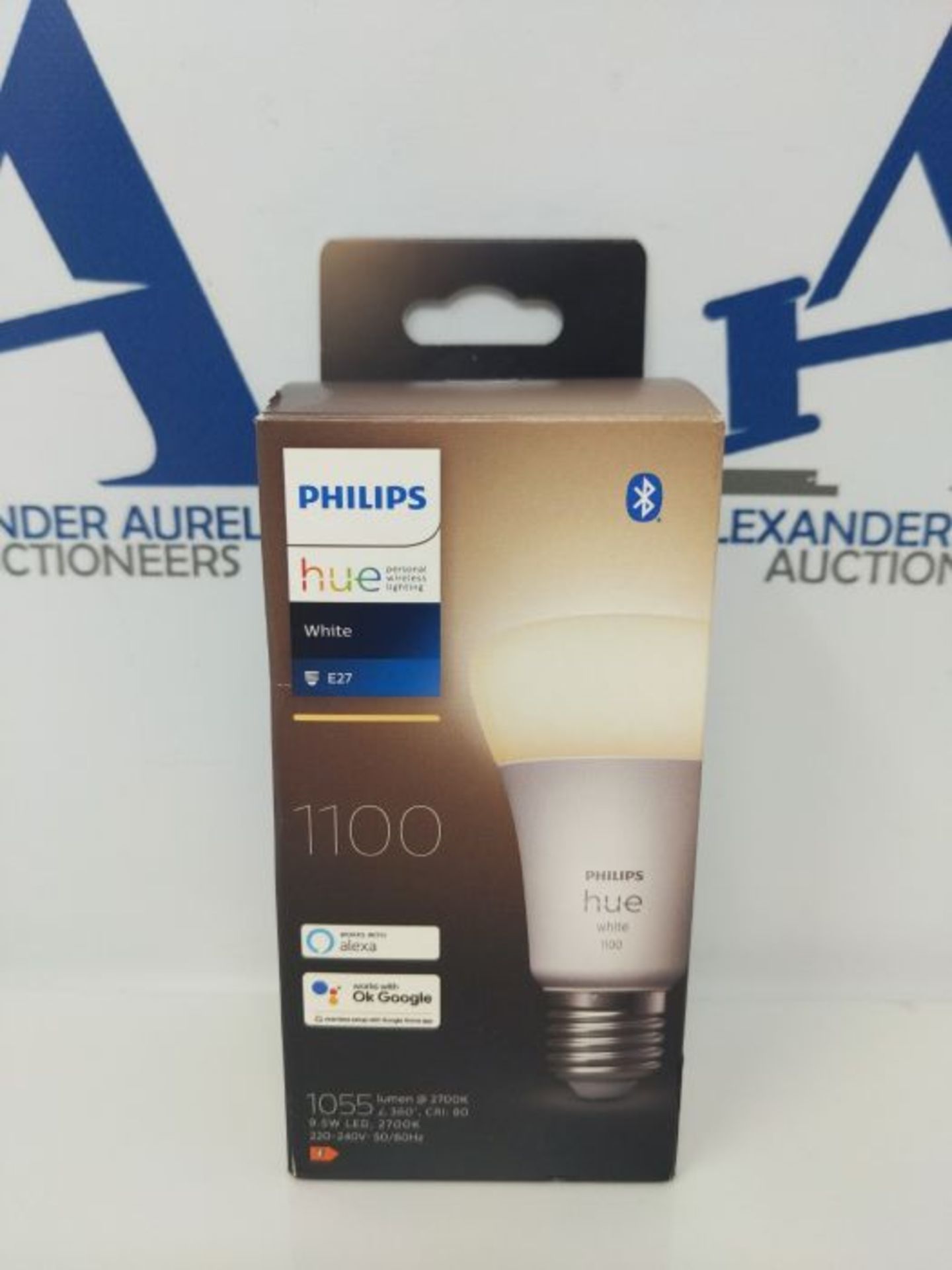Philips Hue - Bombilla LED Inteligente, A60 E27, Luz CÃ¡lida Regulable, 9.5W LED, 10 - Image 2 of 3