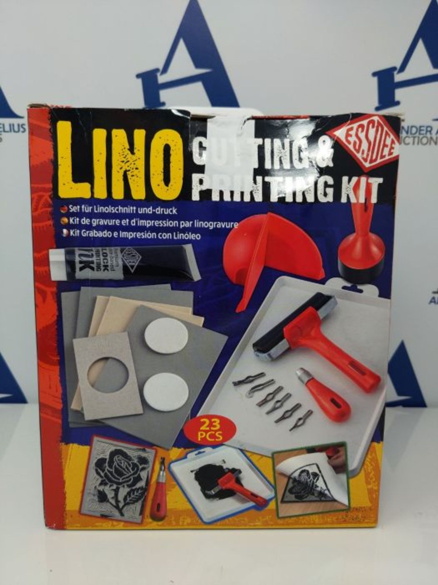 Essdee Lino Cutting & Printing Kit (23 Pieces) - Image 2 of 3