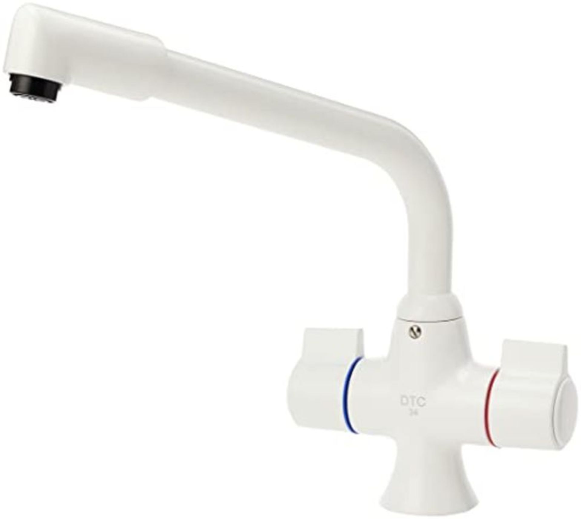 RRP £58.00 Deva SMS172/005 SAURIS Kitchen Tap, White