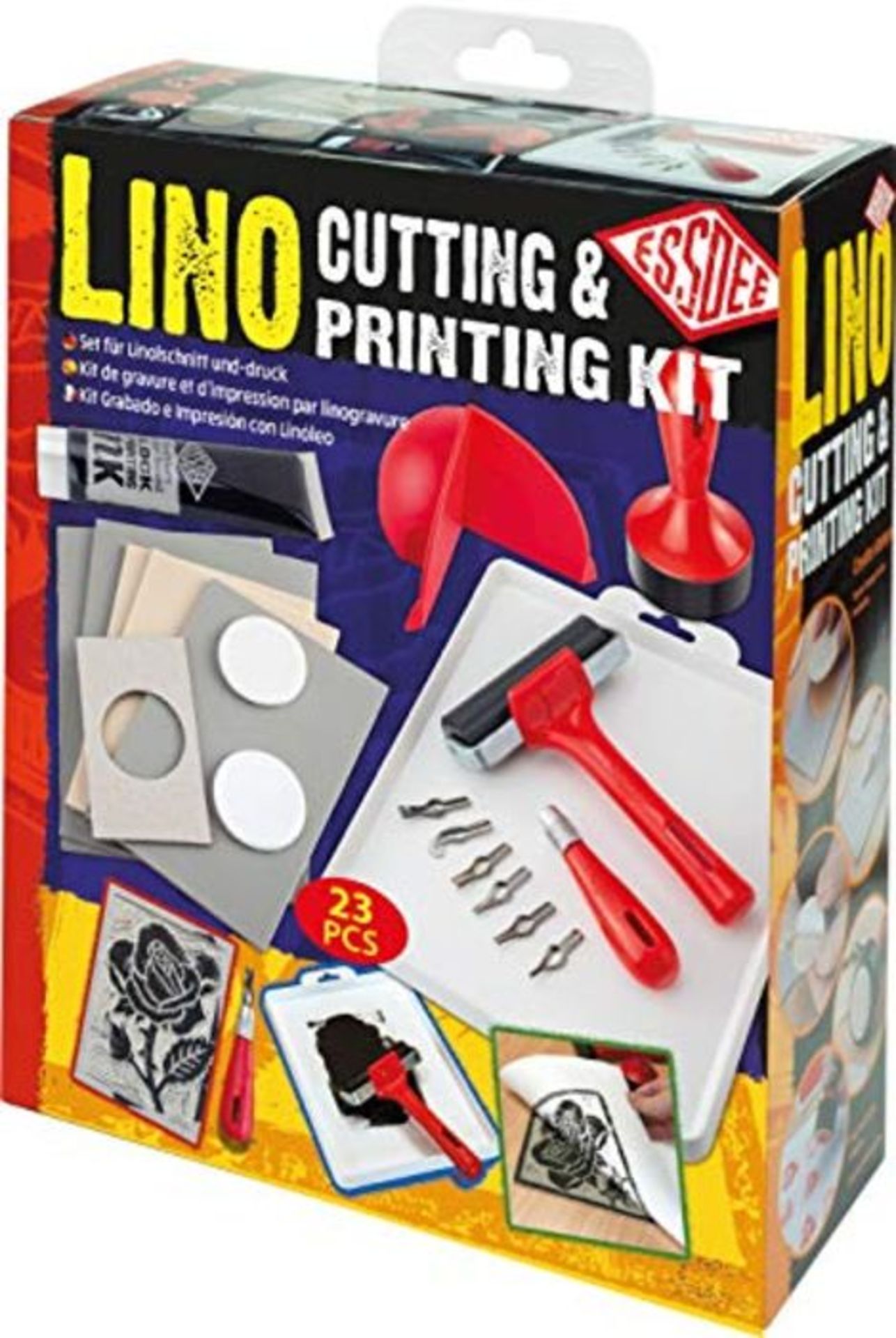 Essdee Lino Cutting & Printing Kit (23 Pieces)