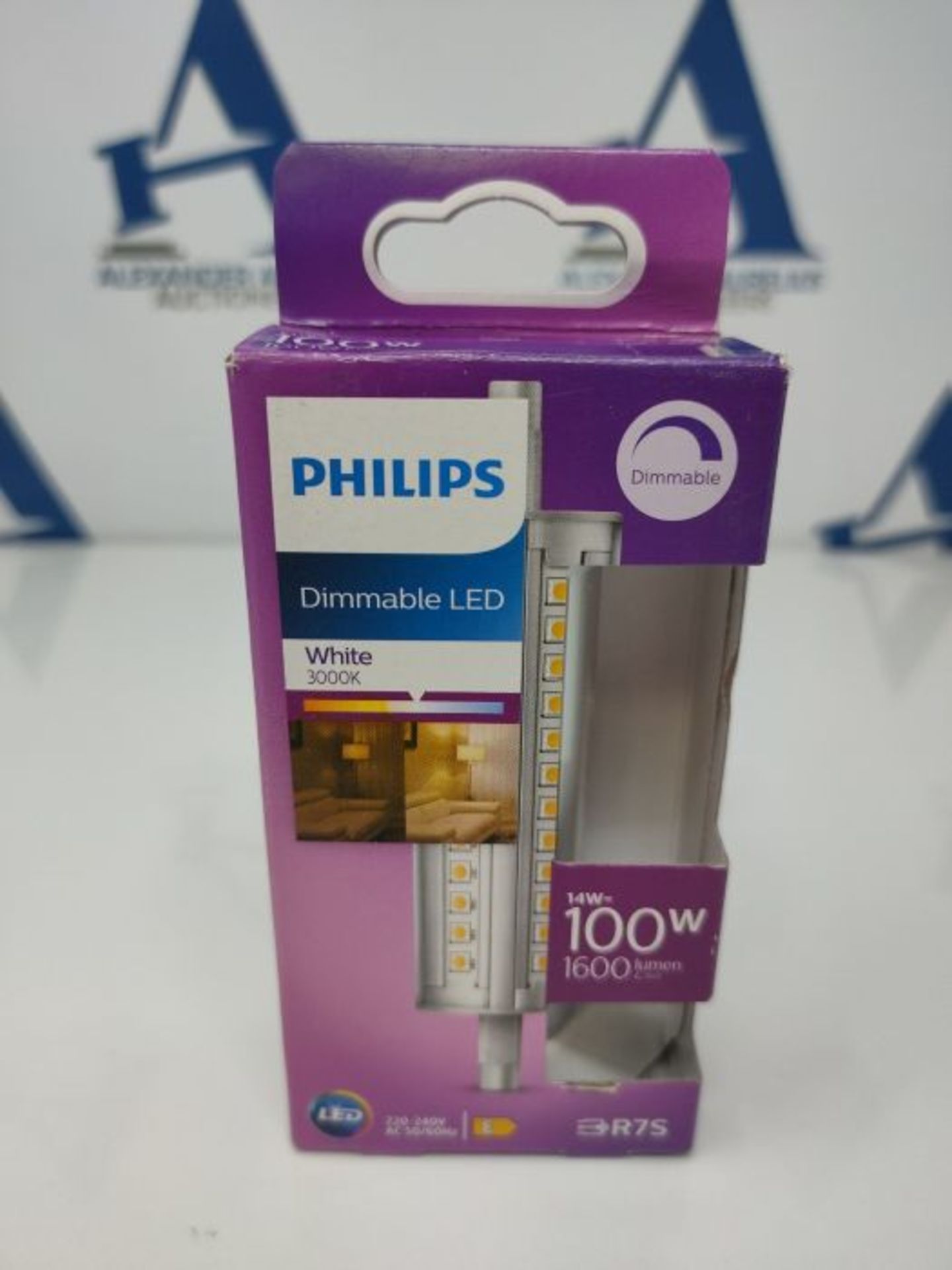 Philips LED 100W R7S 118mm WH D SRT4 - Image 2 of 3