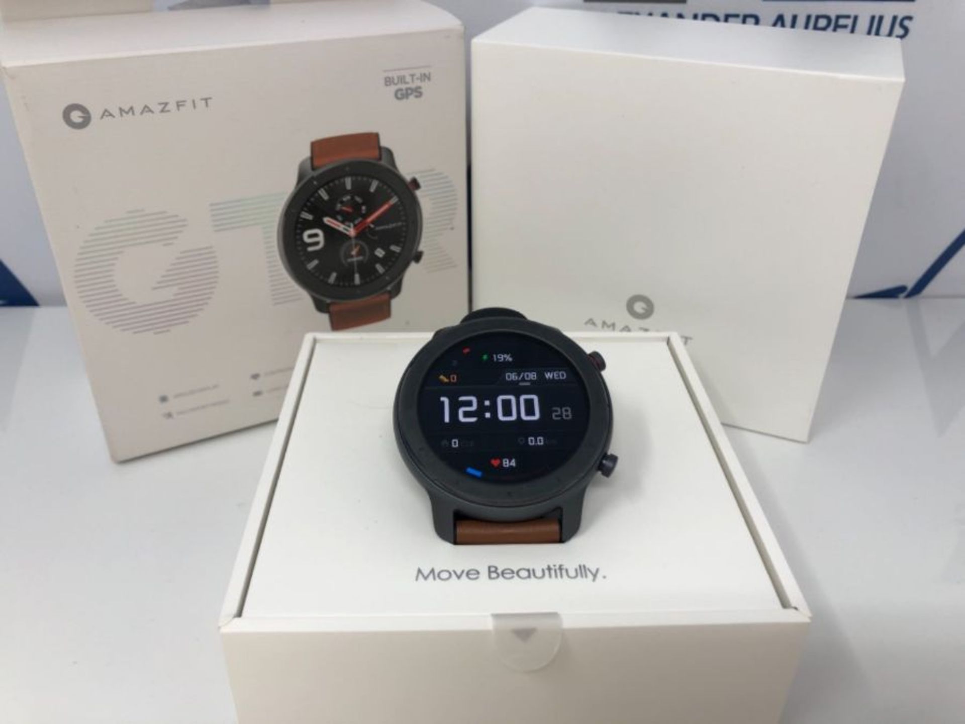 RRP £167.00 Amazfit Smartwatch GTR 47mm Orologio Intelligente Sportivo Fitness Tracker 1,39 Pollic - Image 2 of 3