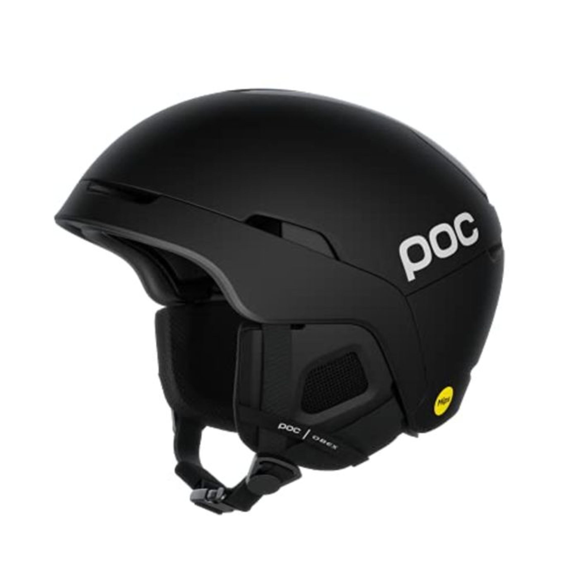 RRP £150.00 POC Unisex's Obex MIPS Ski Helmet, Uranium Black matt, 55-58cm (M/L)