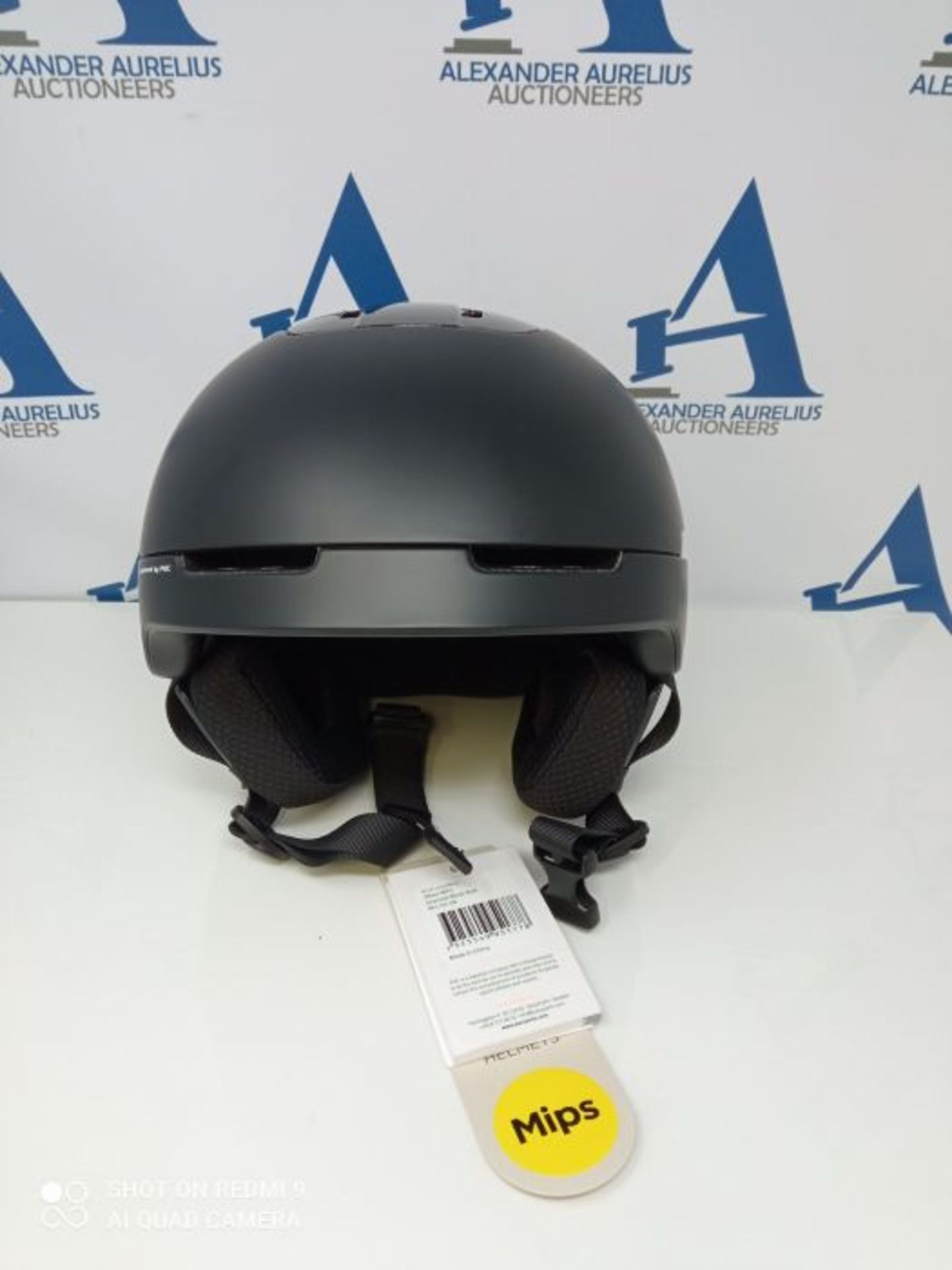 RRP £150.00 POC Unisex's Obex MIPS Ski Helmet, Uranium Black matt, 55-58cm (M/L) - Image 3 of 3