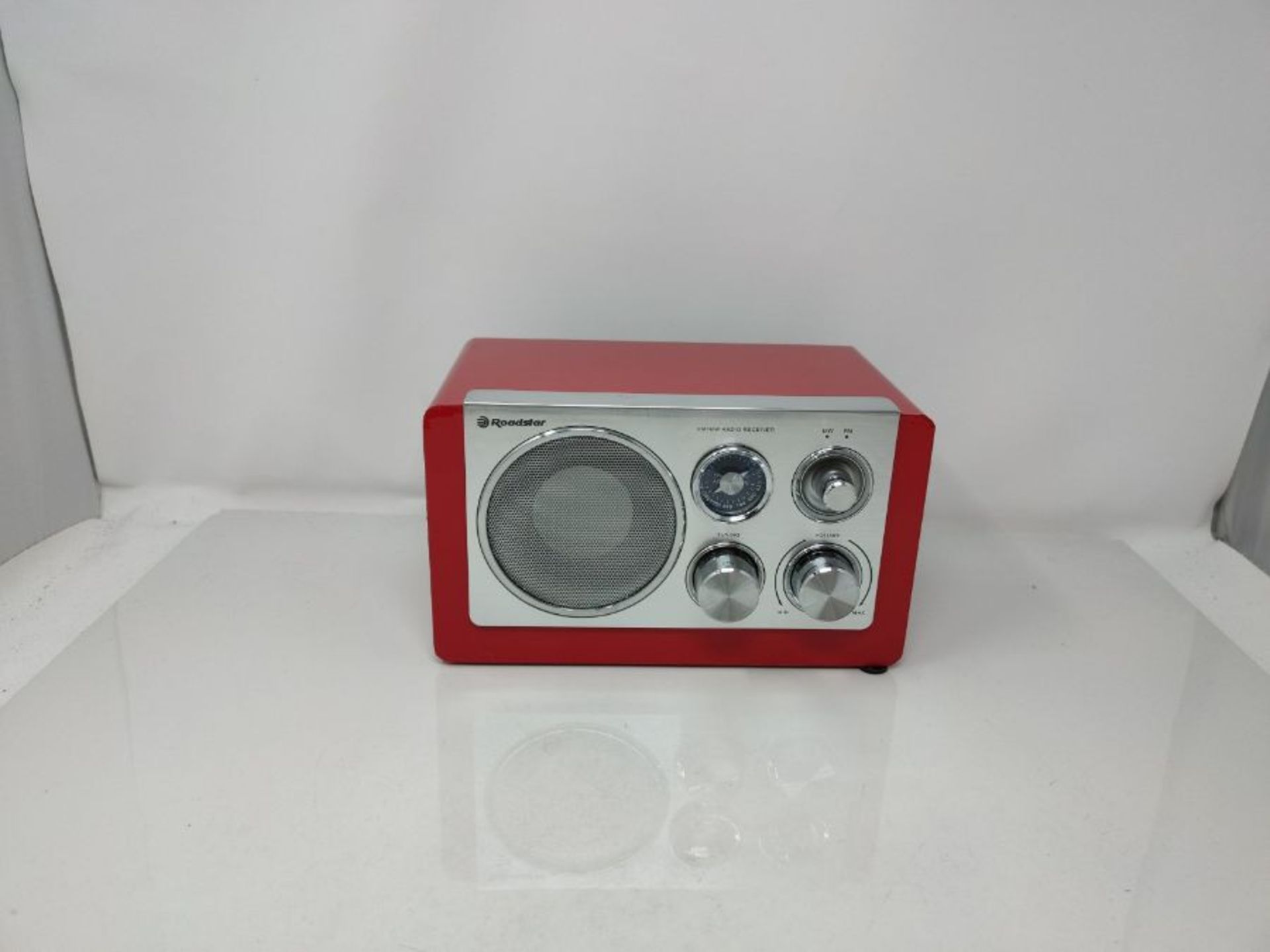 RED Roadstar HRA 1325US Retro Design Radio with USB/SD Slot/MP3) - Image 2 of 2