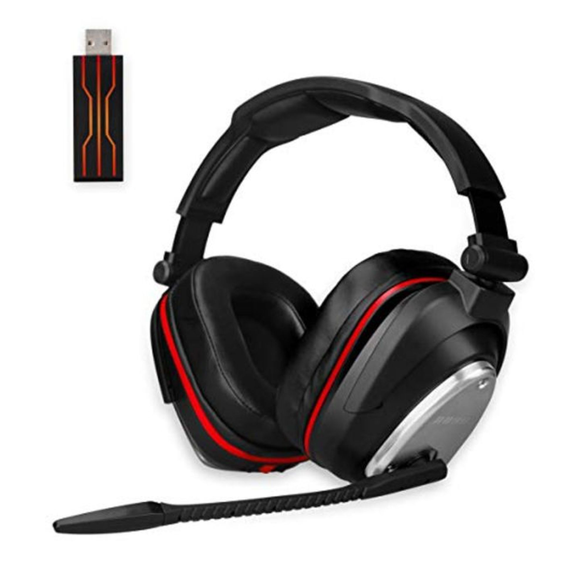 RRP £59.00 2.4G Wireless Gaming Headset für PS4,PS4 Slim Nintendo Switch und PC Deep Bass und ro