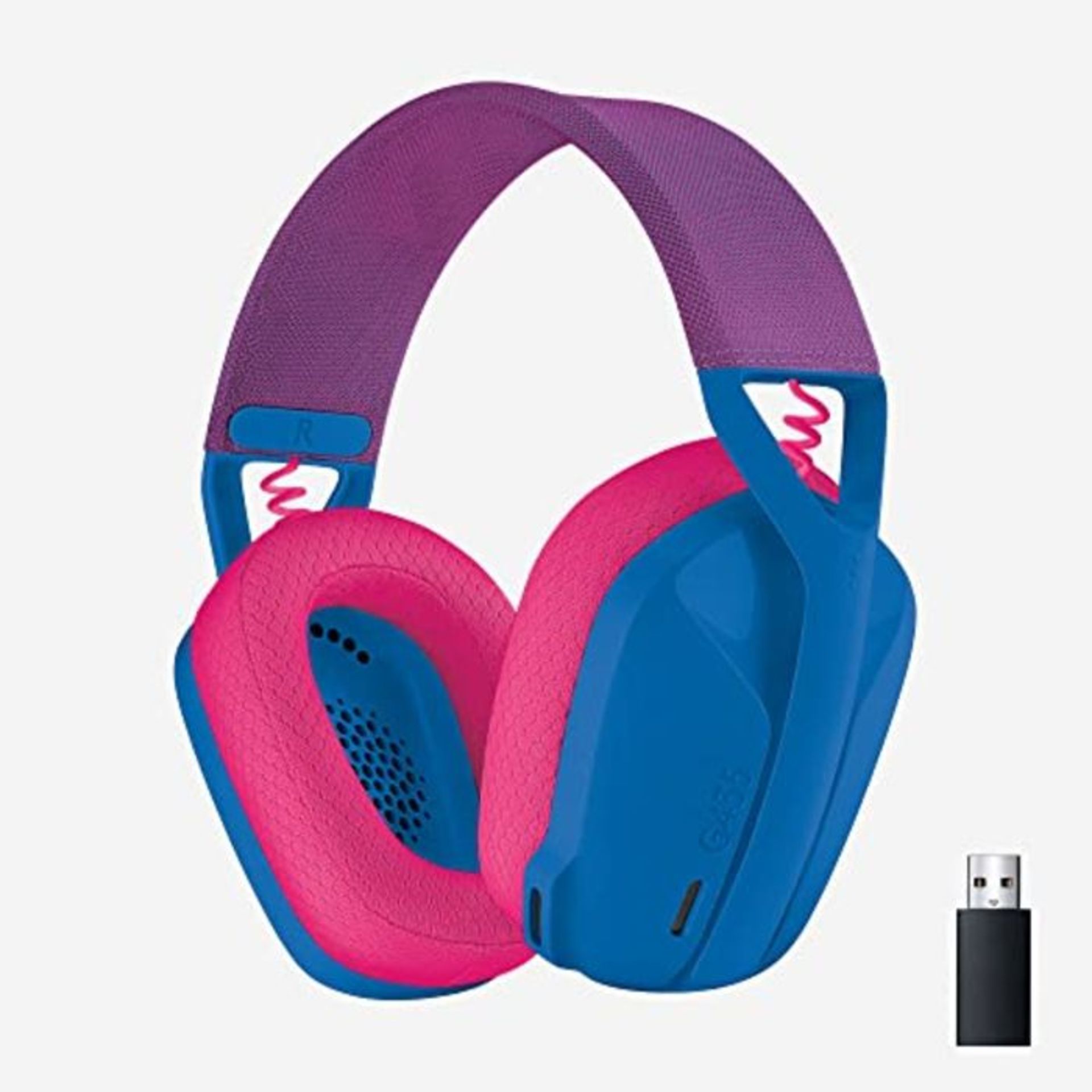 RRP £68.00 Logitech G435 LIGHTSPEED & Bluetooth Wireless Gaming Headset - Ultra Lightweight 165g