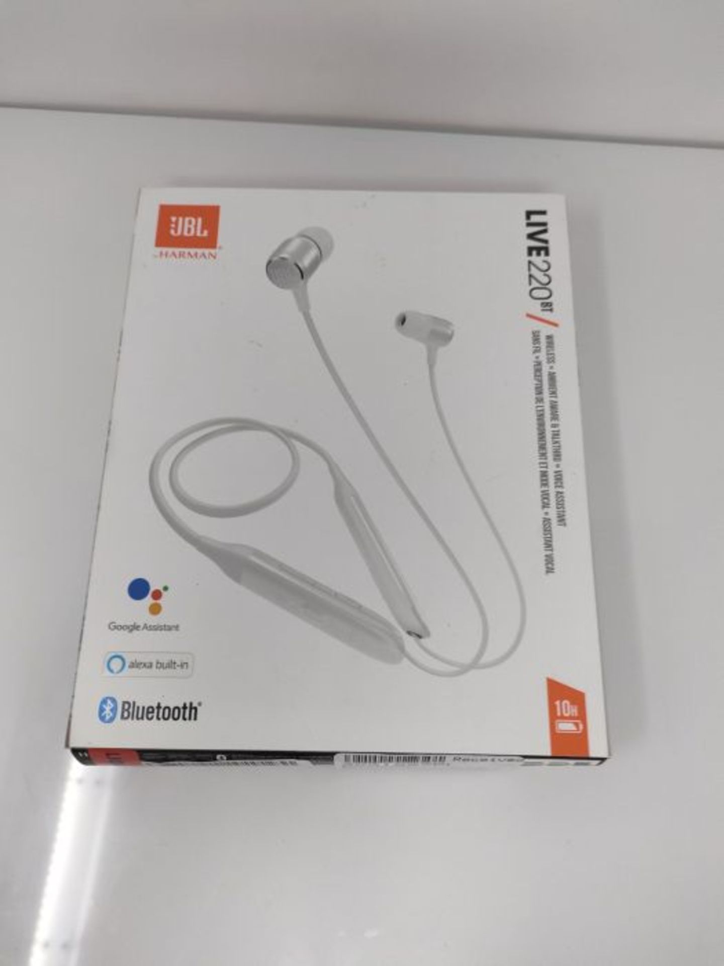 RRP £67.00 [CRACKED] JBL LIVE 220BT - Cuffie In-Ear Wireless Bluetooth, Con Alexa integrata e Ass - Image 2 of 3