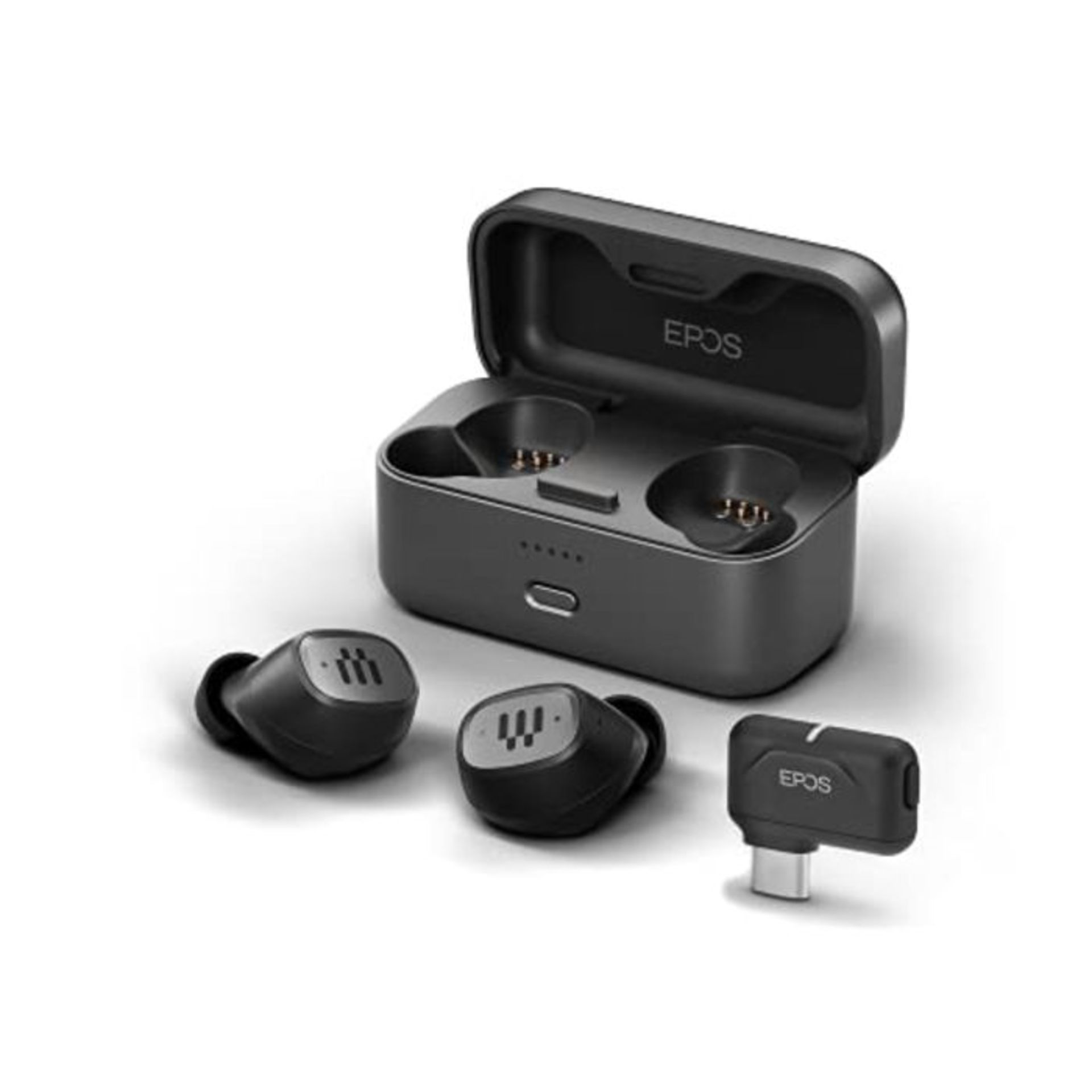 RRP £155.00 EPOS GTW 270 Hybrid in-Ear Wireless Gaming Earbuds with Low Latency Dongle for On The