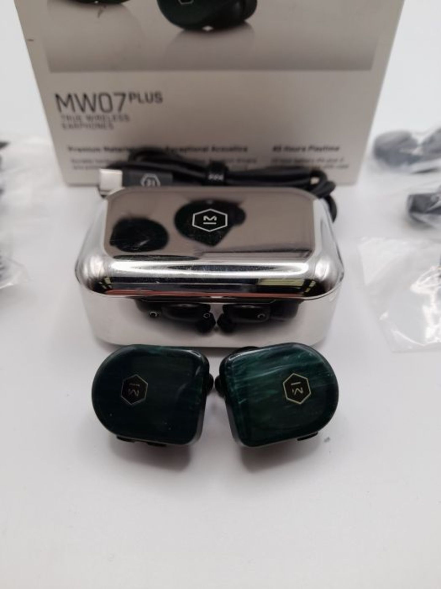 RRP £248.00 Mw07 Plus True Wireless Earphones - Jade Green - Image 3 of 3