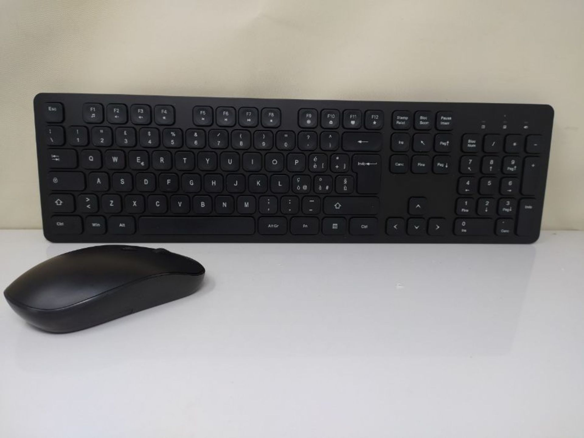 TedGem 2,4 G kabellose Maus und Tastatur, Tastatur und Maus, Tastatur und Maus, kabell - Image 3 of 3