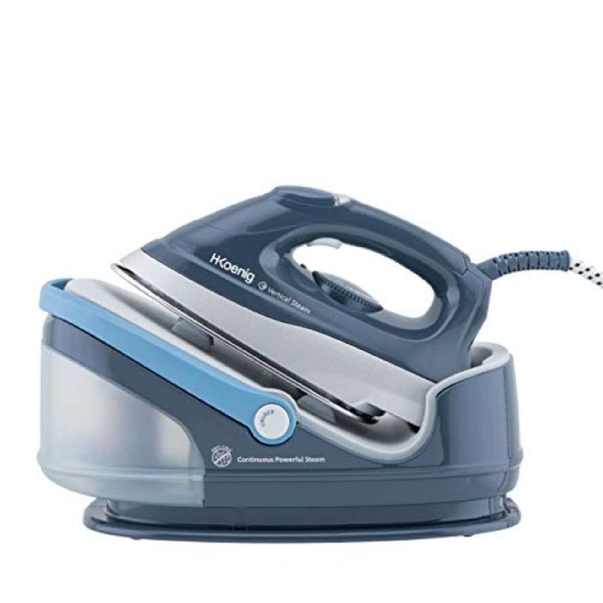 RRP £59.00 H.Koenig V5i Steam Generator, 2400 Watt