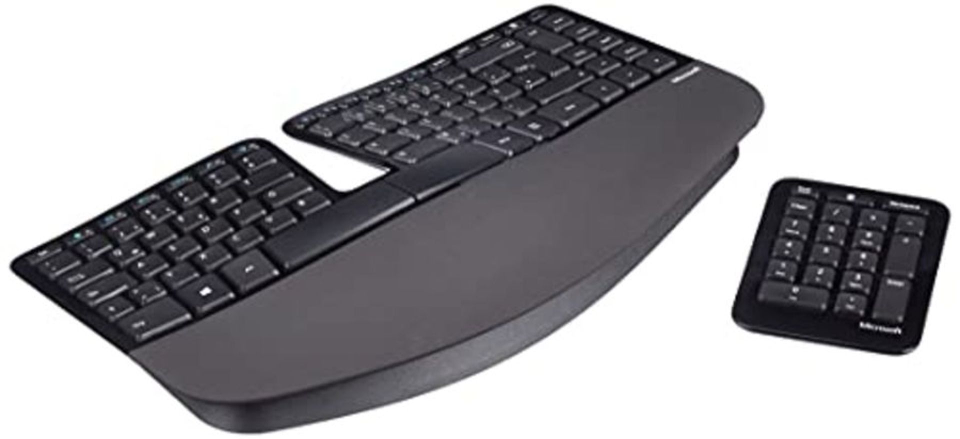RRP £82.00 Ergonomische Tastatur von Microsoft Sculpt (QWERTZ-Layout)