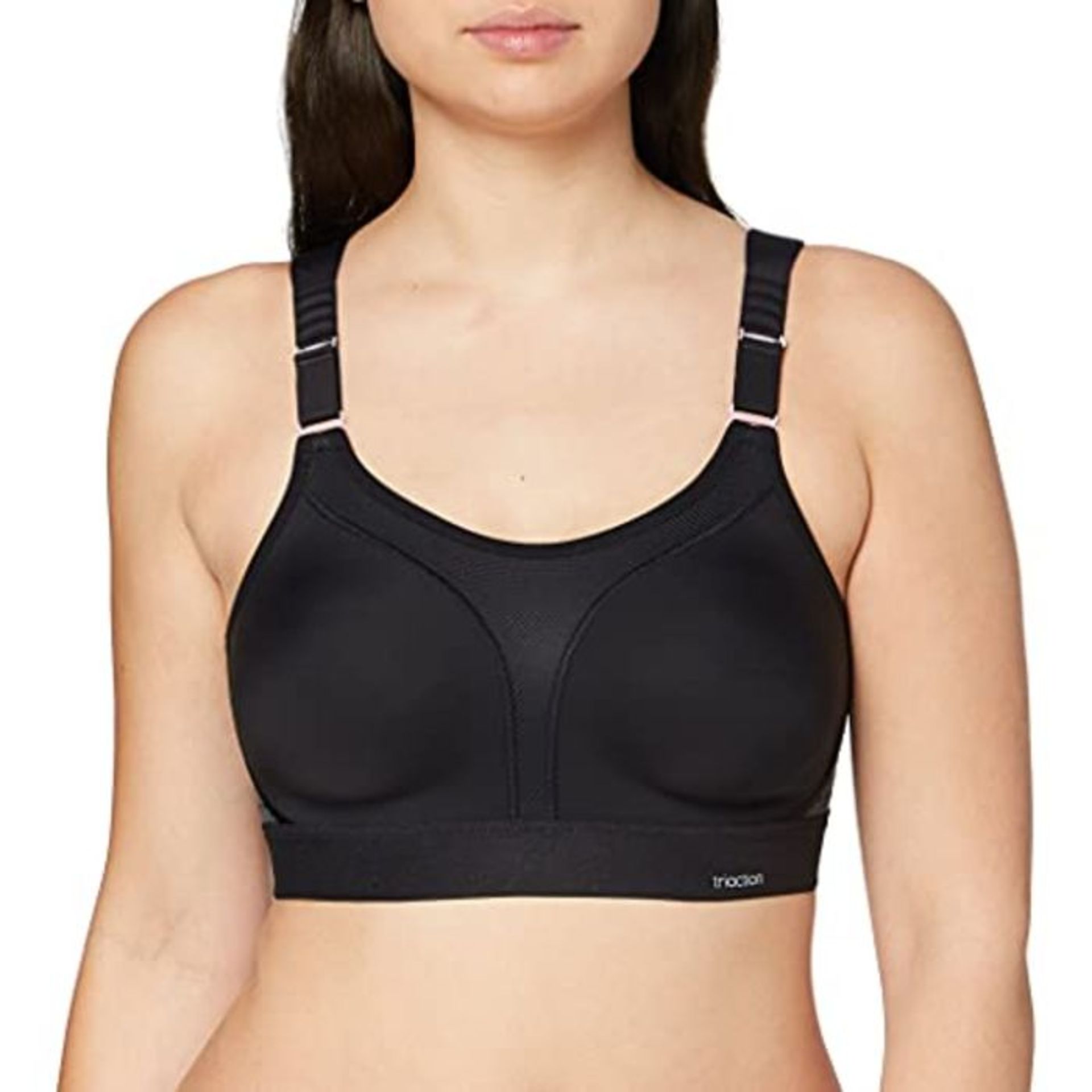 Triumph Women's Triaction Extreme Lite N Sports Bra, Black , 38E (Manufacturer Size:85