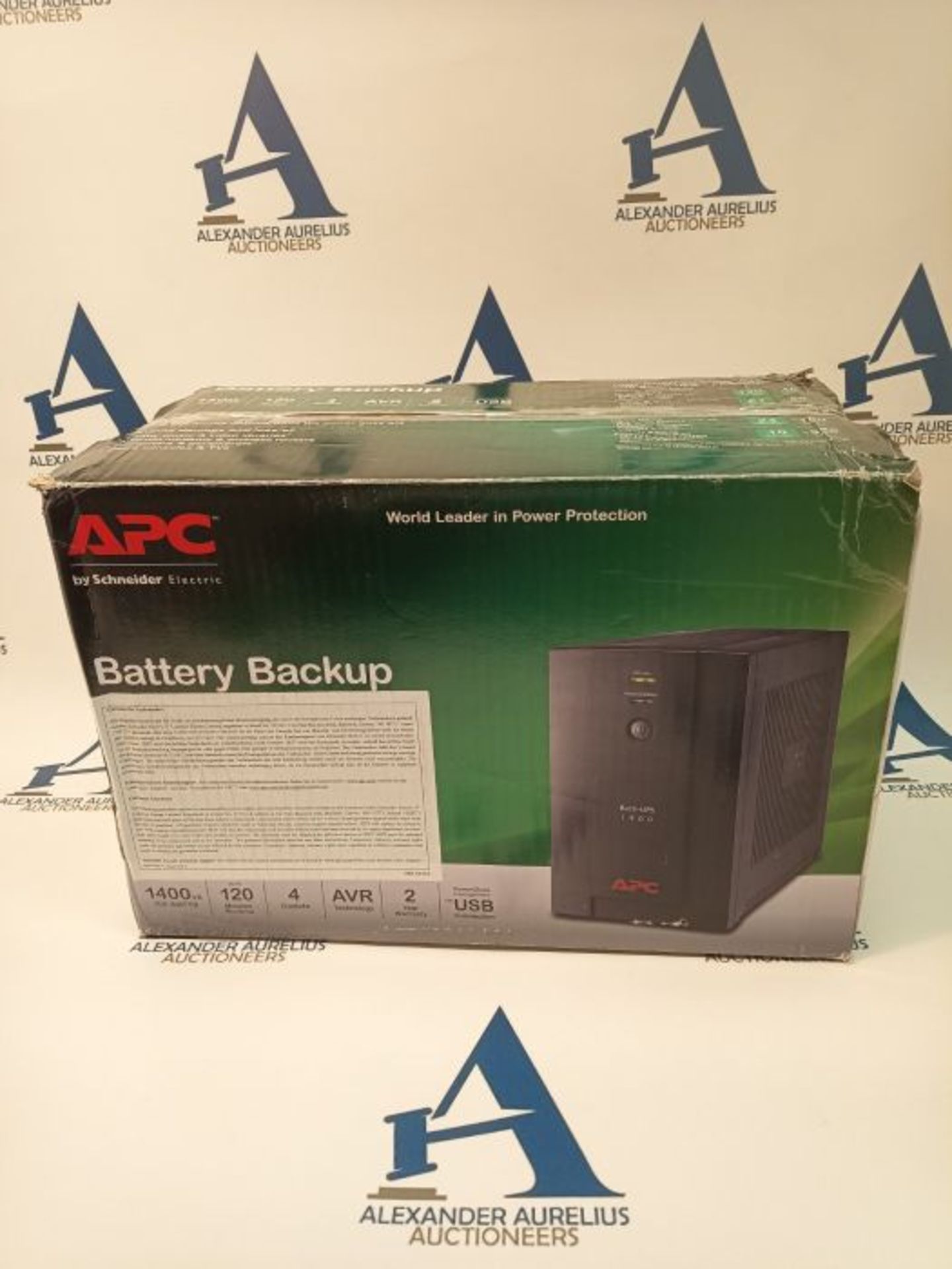 RRP £146.00 ONDULEUR APC BX1400U-FR 1400VA PRISES FR - Image 2 of 3